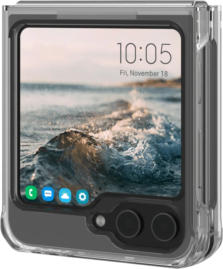 Plyo Rugged Case Ice for Samsung Galaxy Z Flip6
