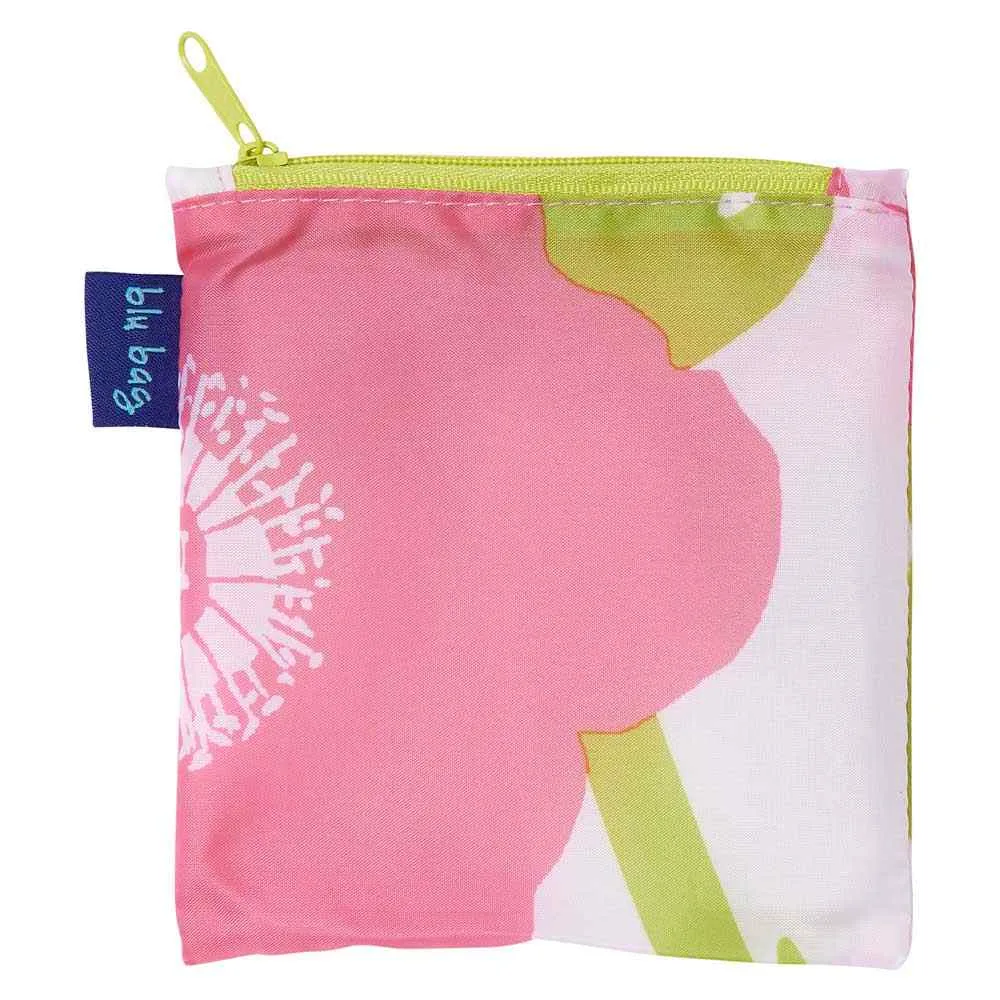 Poppies Pink blu Bag