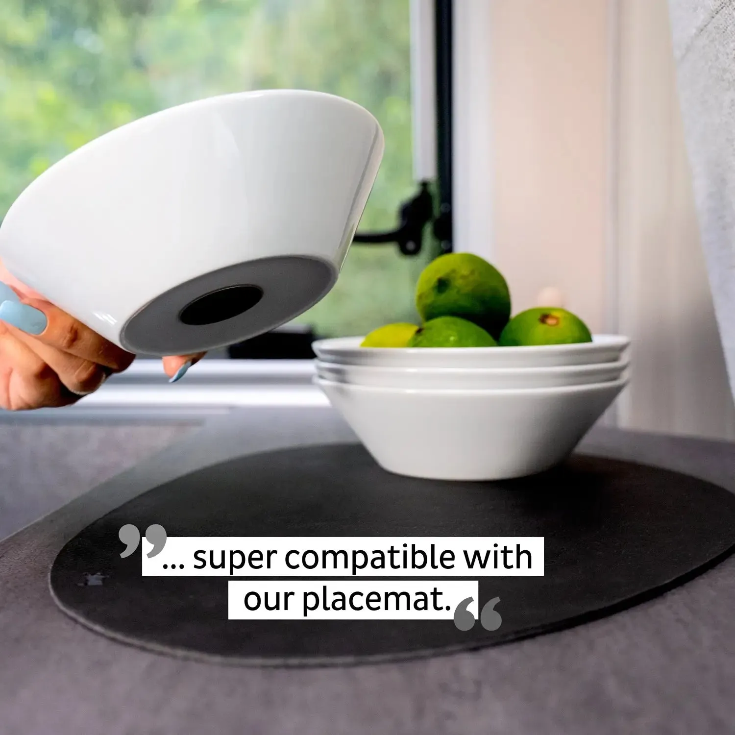 Porcelain Magnetic Bowls by Silwy