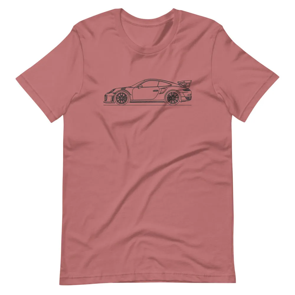 Porsche 911 991.2 GT2 RS silhouette T-shirt