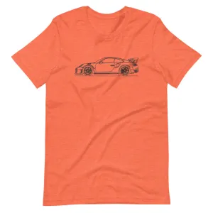 Porsche 911 991.2 GT2 RS silhouette T-shirt