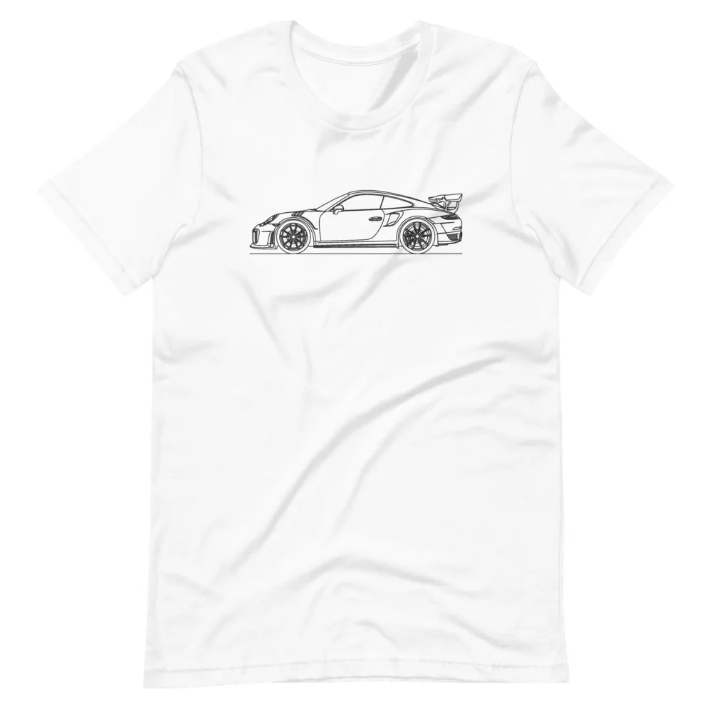 Porsche 911 991.2 GT2 RS silhouette T-shirt