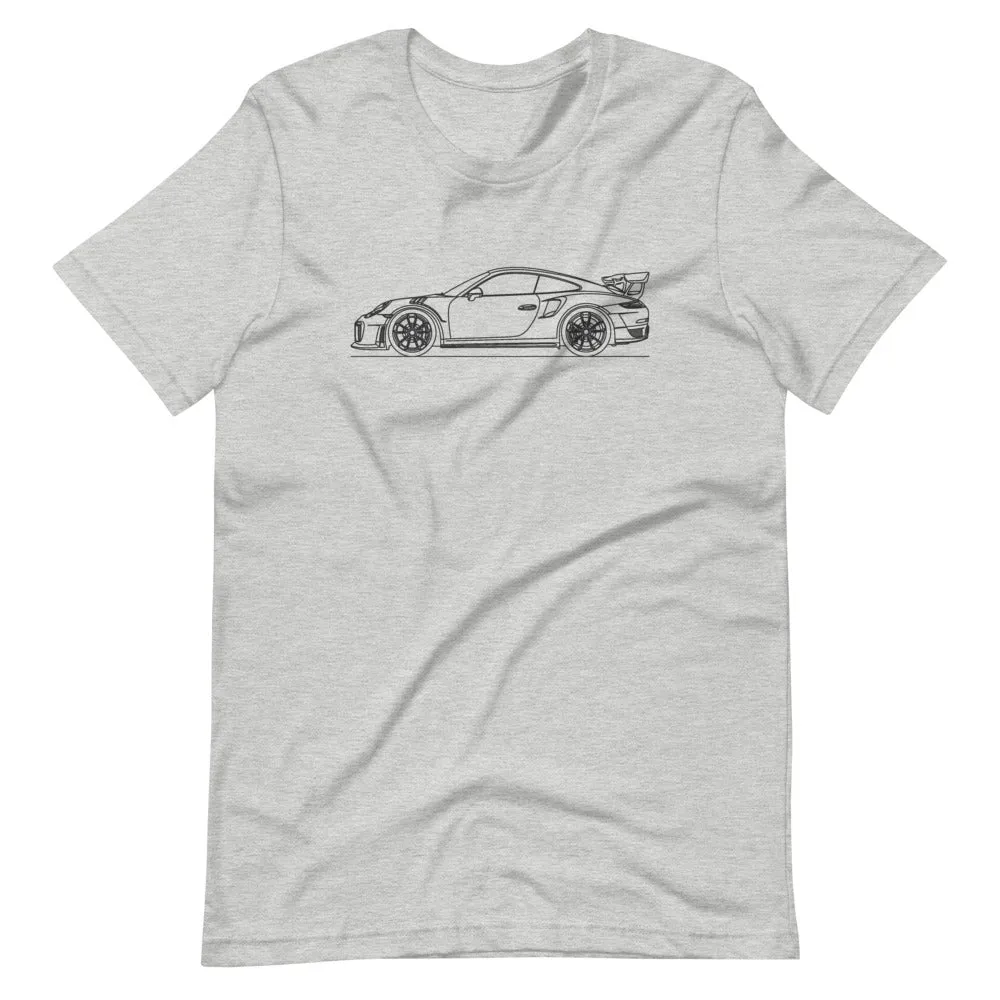 Porsche 911 991.2 GT2 RS silhouette T-shirt