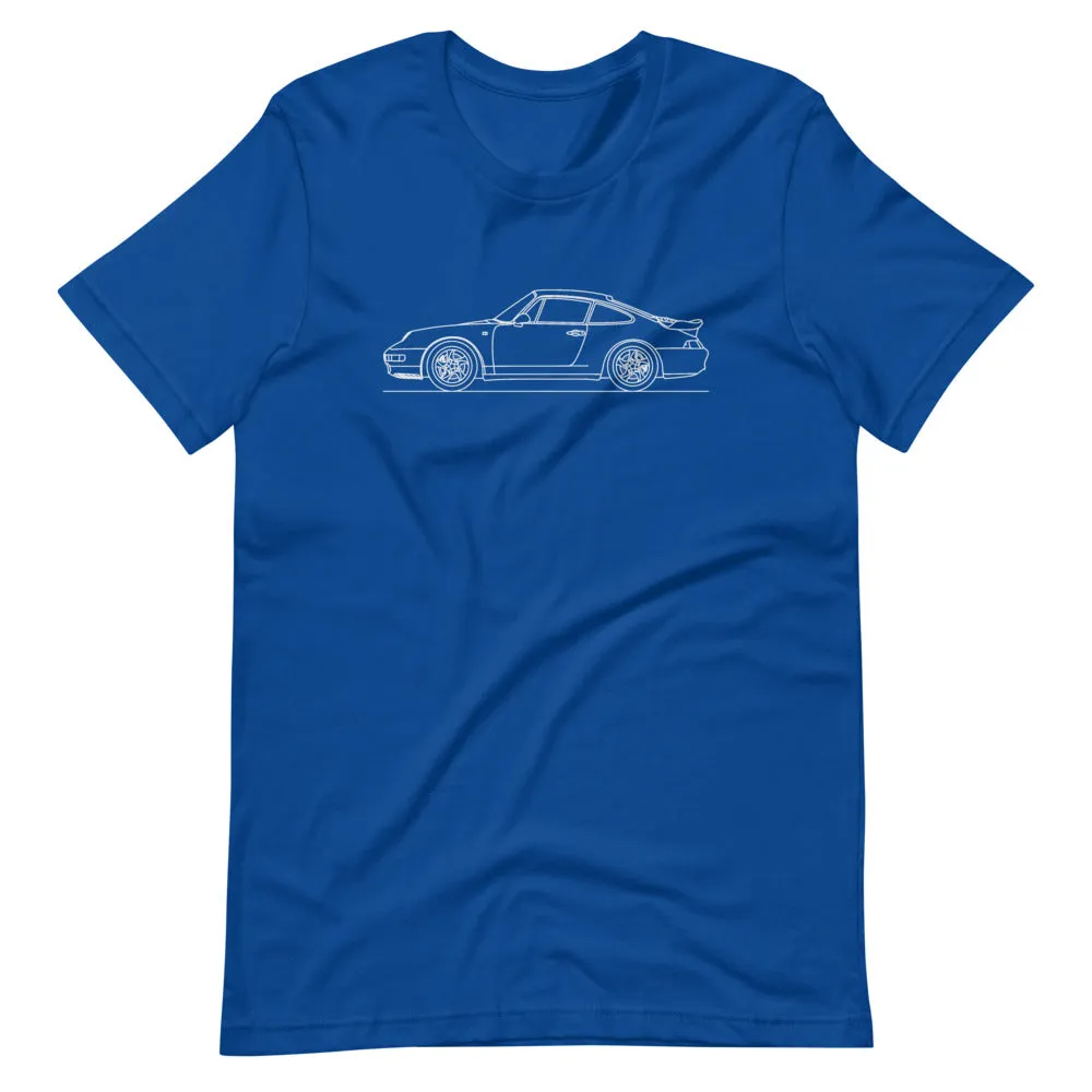 Porsche 911 993 Turbo silhouette T-shirt