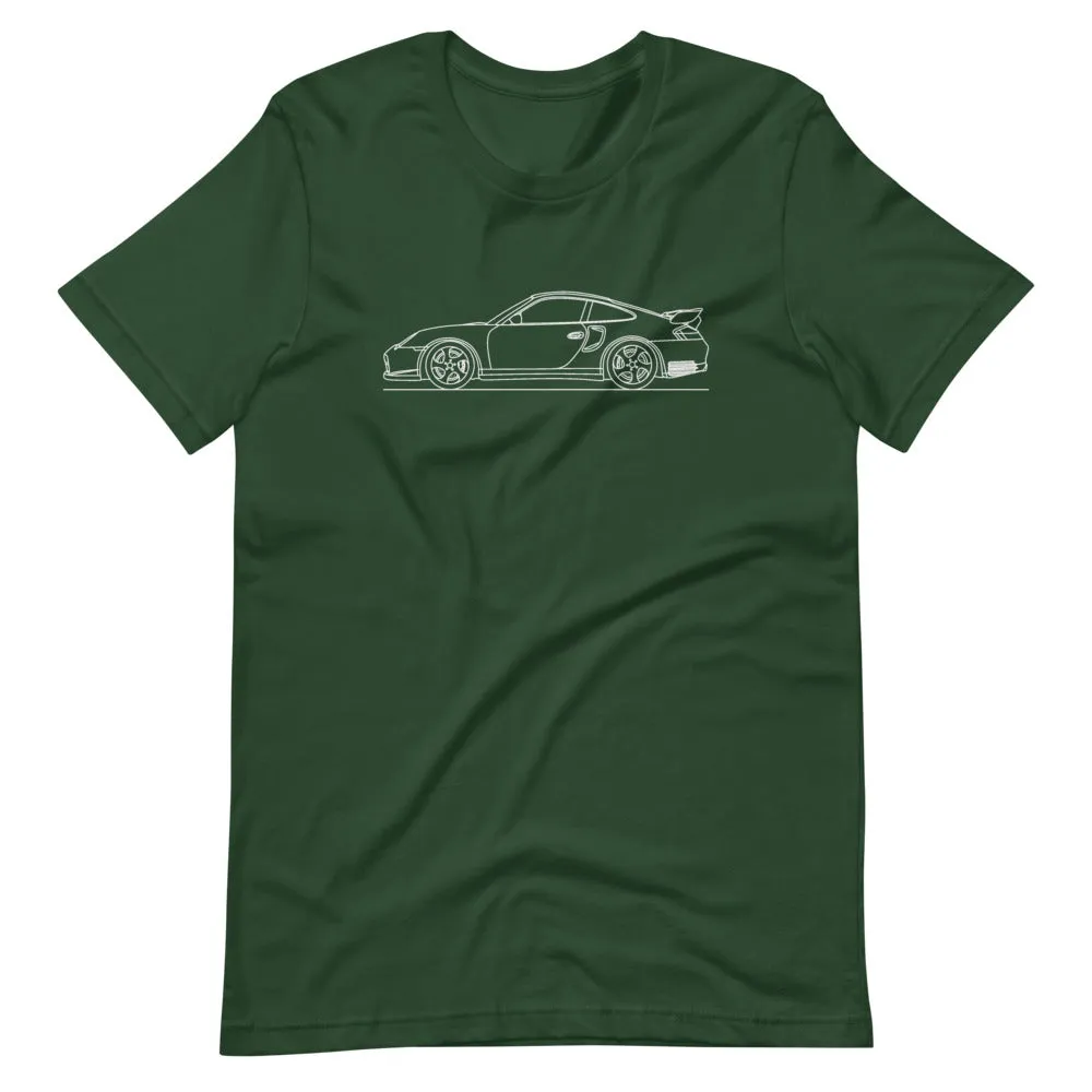 Porsche 911 996 GT2 silhouette T-shirt