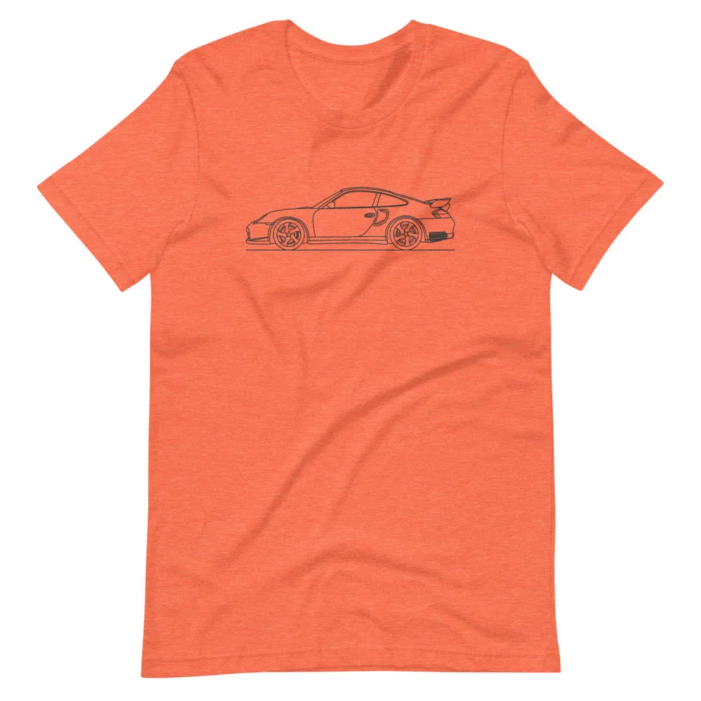 Porsche 911 996 GT2 silhouette T-shirt