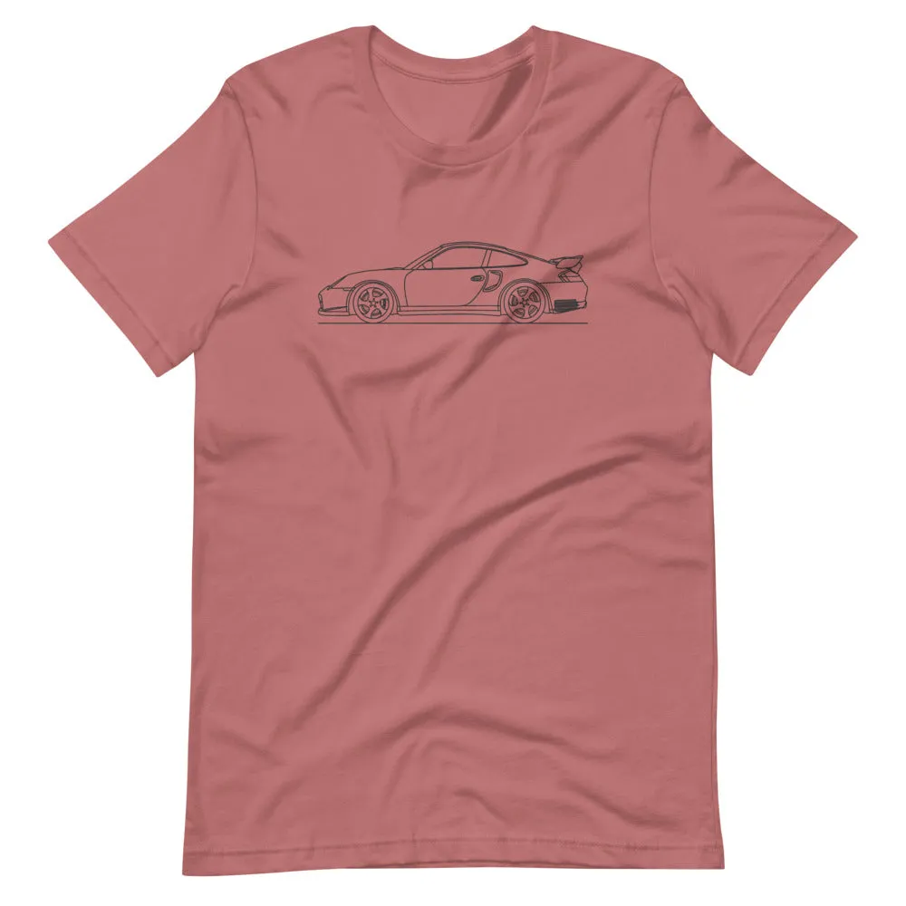 Porsche 911 996 GT2 silhouette T-shirt