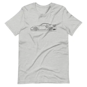 Porsche 911 996 GT2 silhouette T-shirt