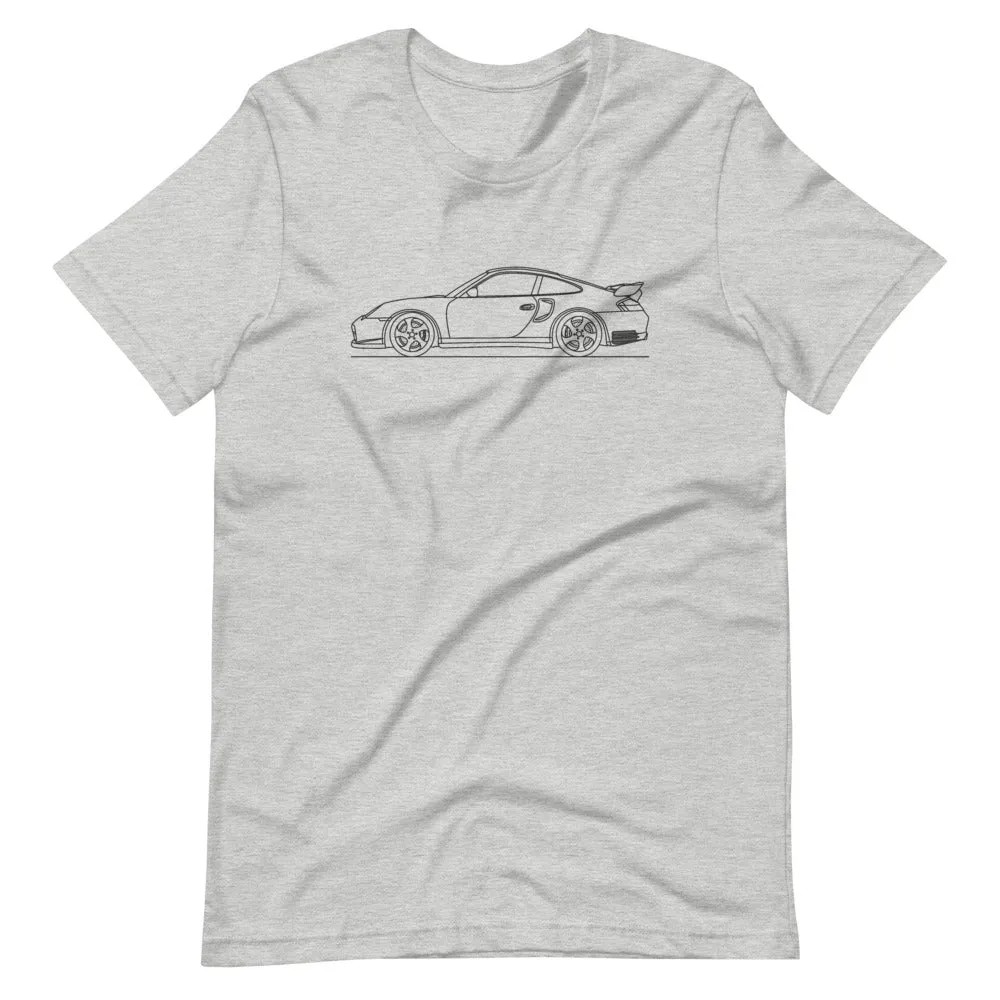 Porsche 911 996 GT2 silhouette T-shirt