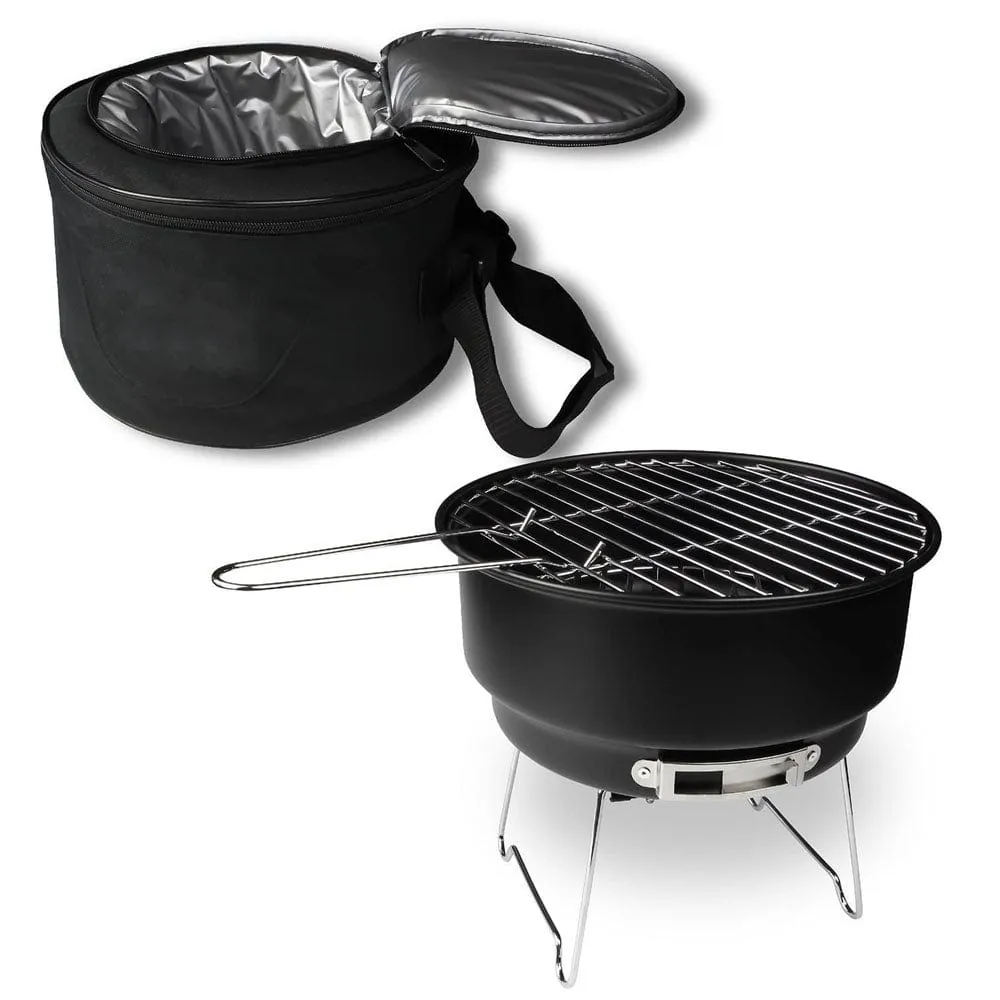 Portable BBQ Grill With Cooler Bag