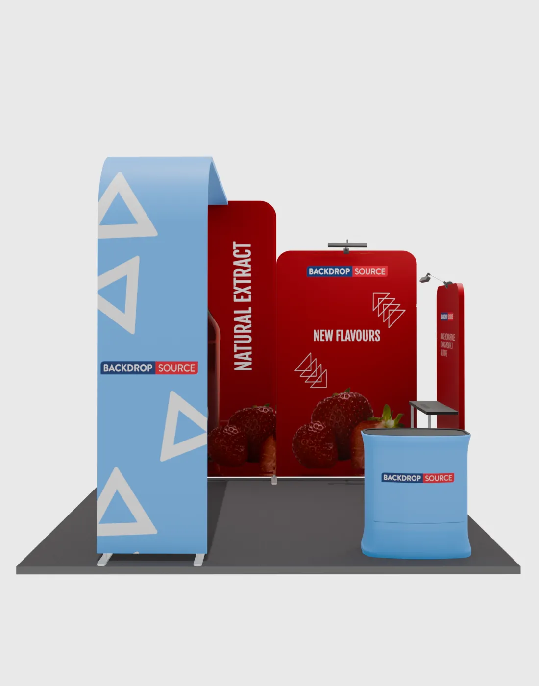 Portable Exhibit Display 3m - Model 15