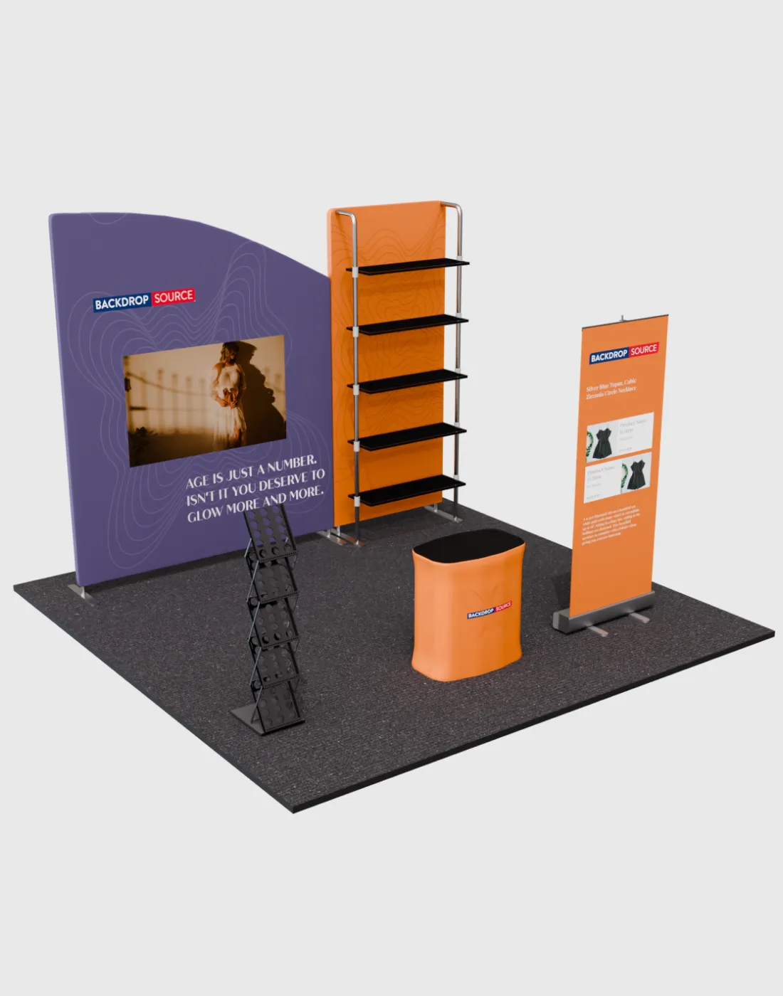 Portable Exhibit Display 3m - Model 17