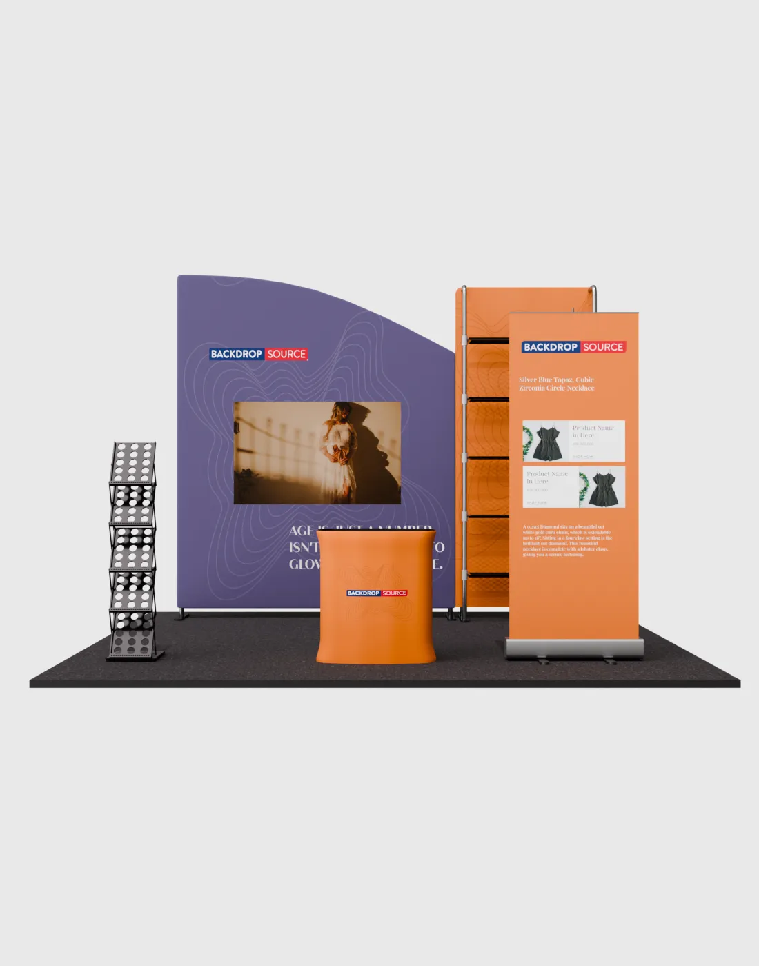 Portable Exhibit Display 3m - Model 17