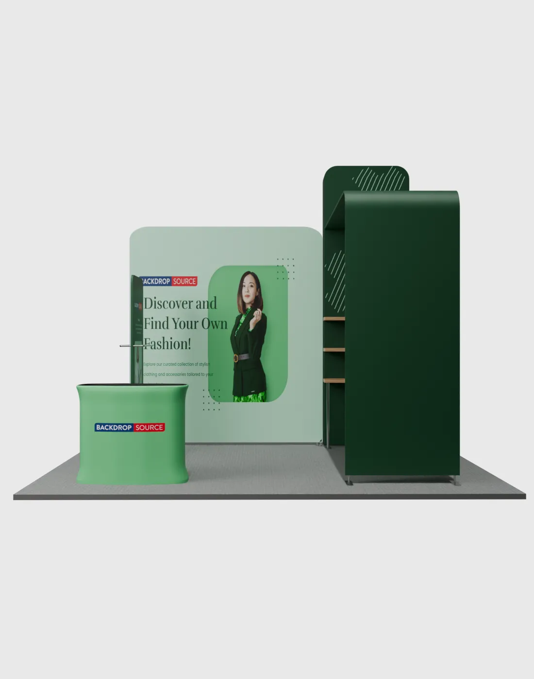 Portable Exhibit Display 3m - Model 18