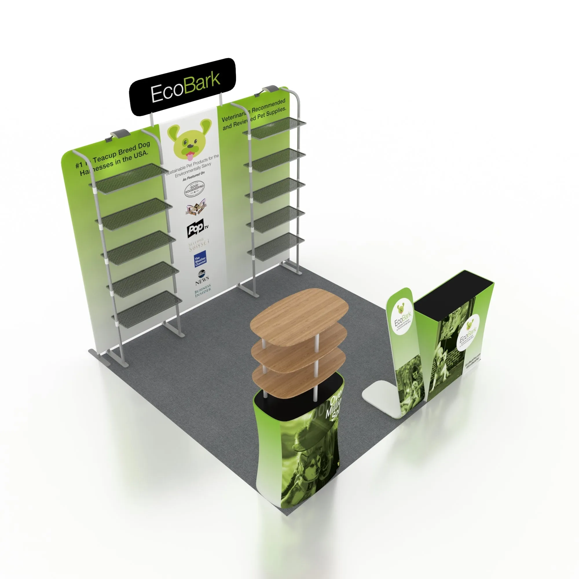 Portable Exhibit Display 3m - Model 19