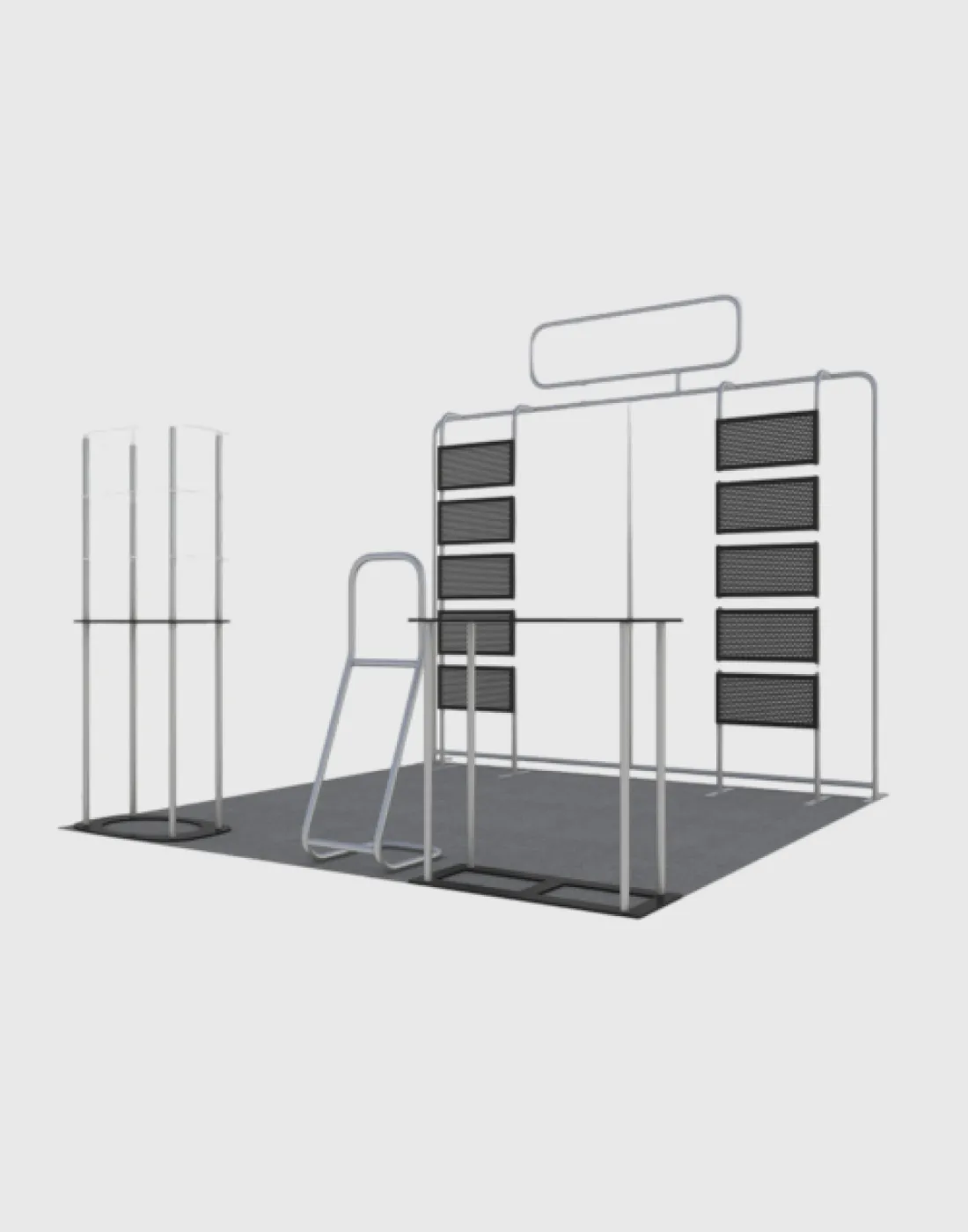 Portable Exhibit Display 3m - Model 19