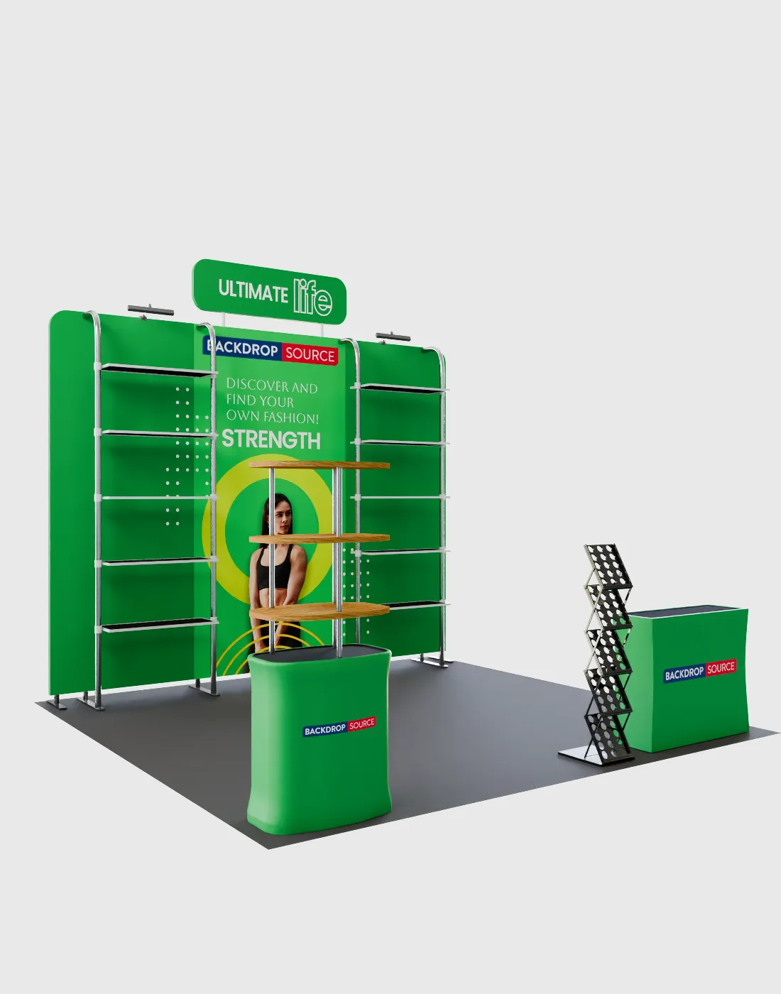 Portable Exhibit Display 3m - Model 19