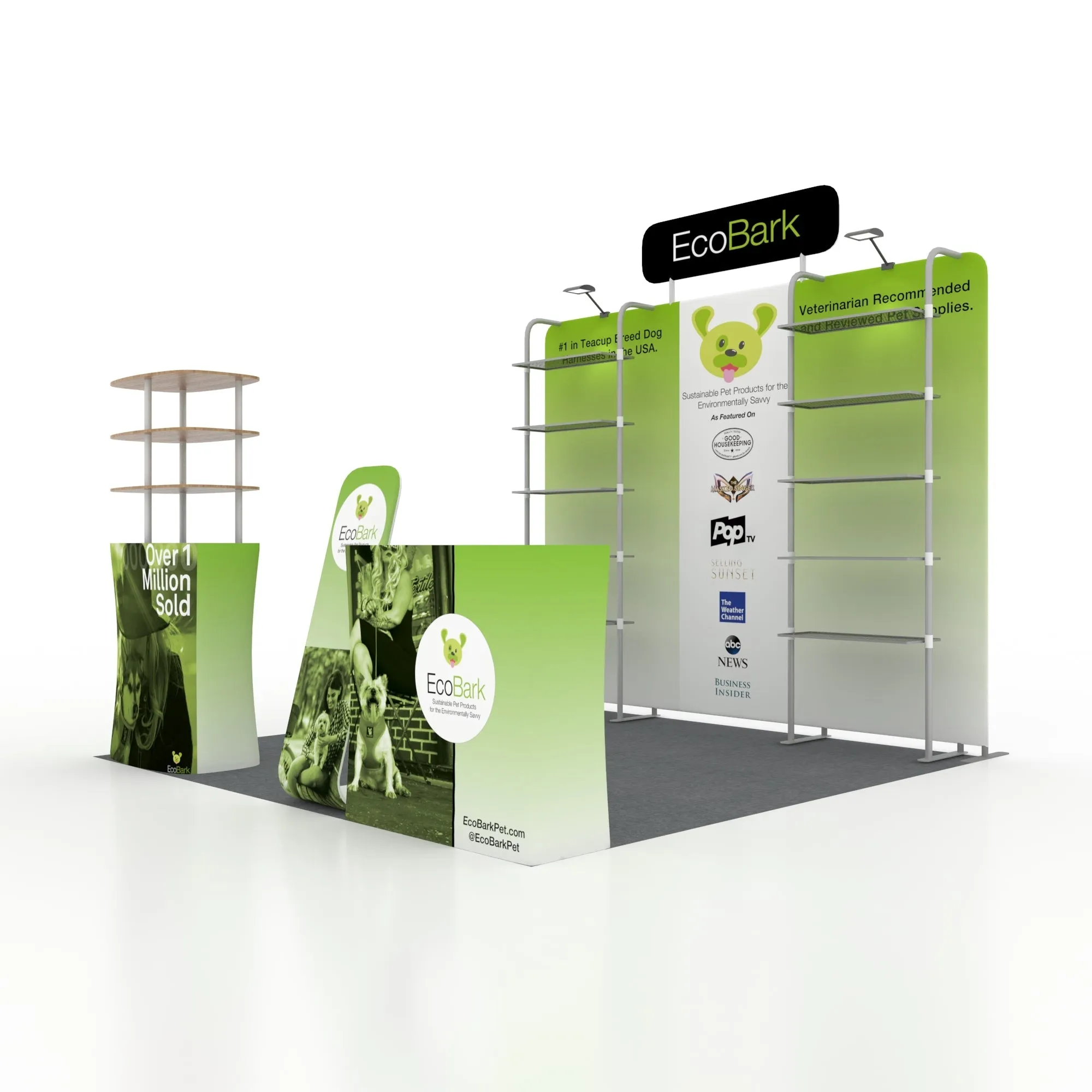 Portable Exhibit Display 3m - Model 19
