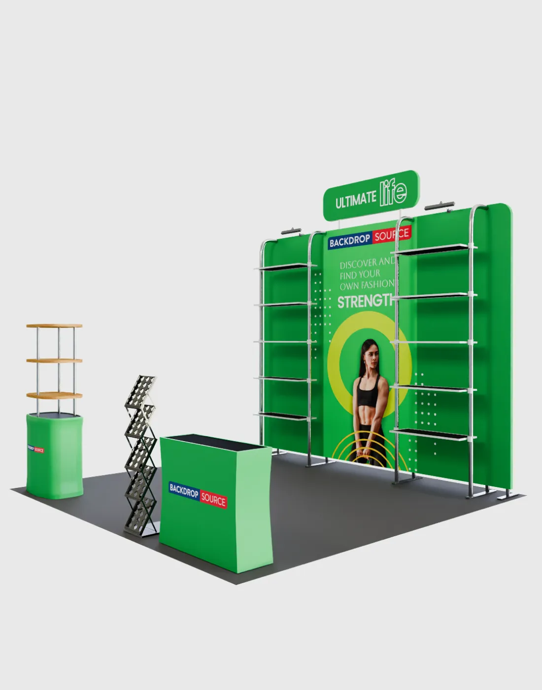Portable Exhibit Display 3m - Model 19