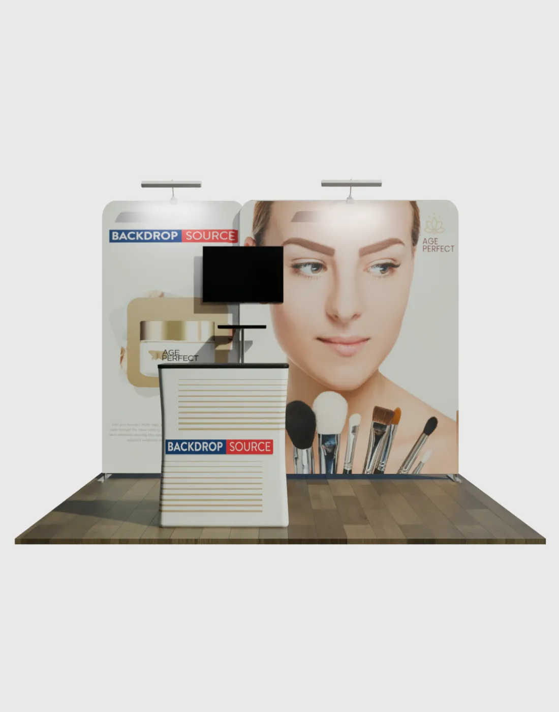 Portable Exhibit Display 3m - Model 1