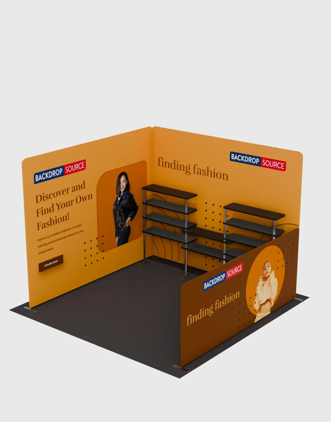 Portable Exhibit Display 3m - Model 20