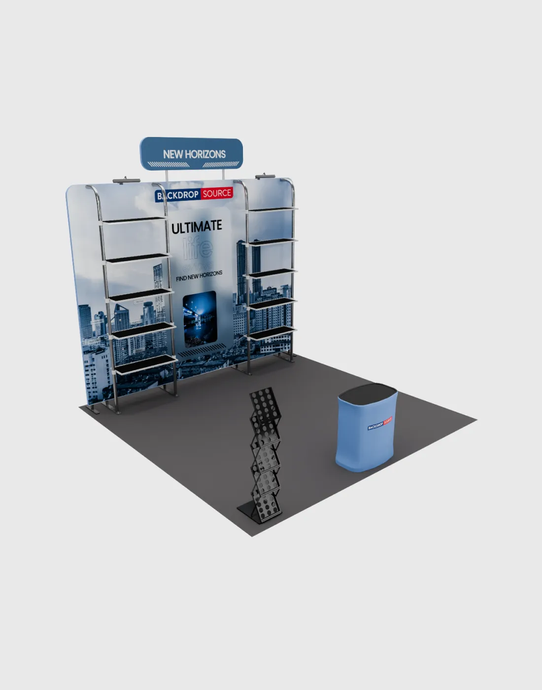Portable Exhibit Display 3m - Model 21