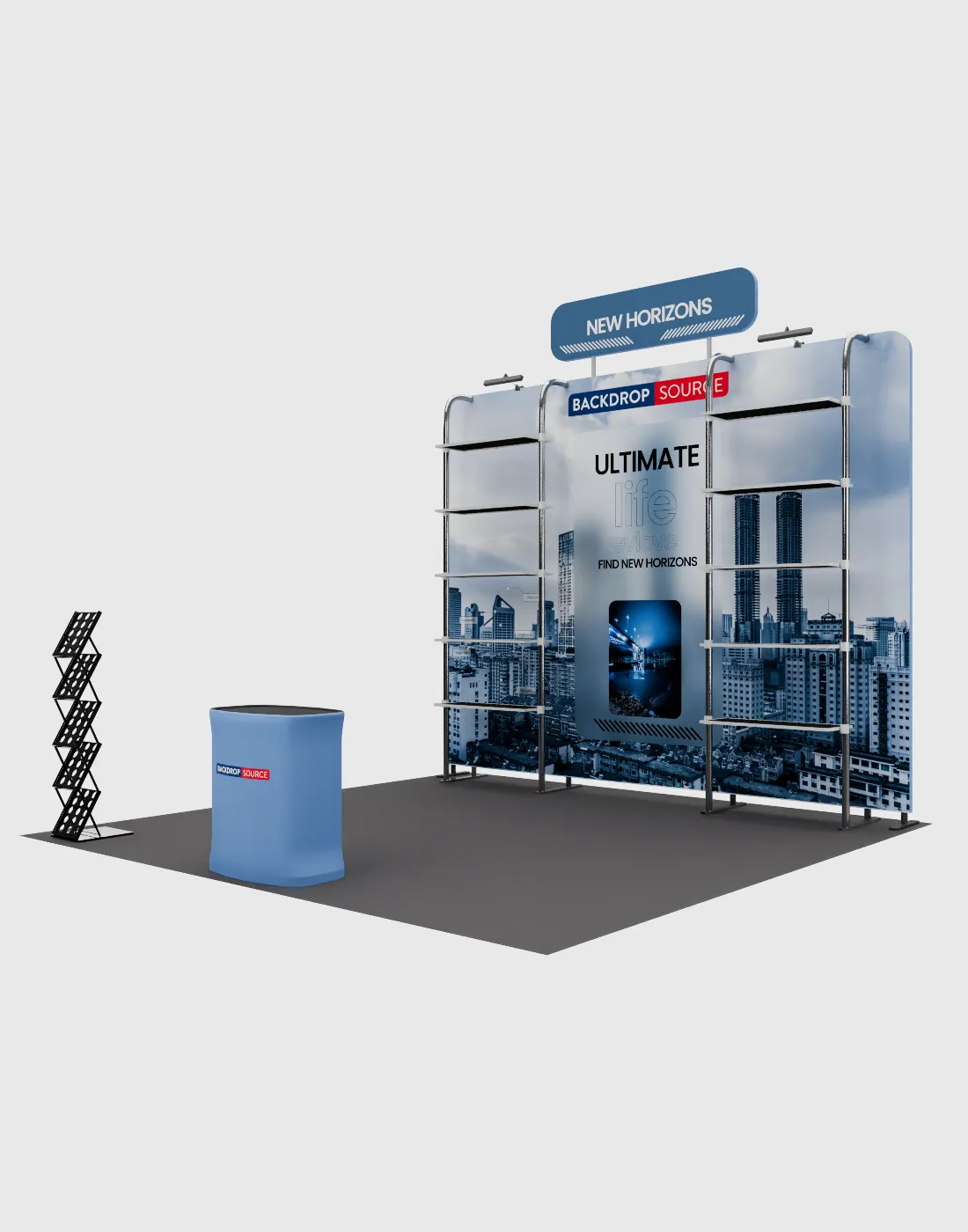 Portable Exhibit Display 3m - Model 21
