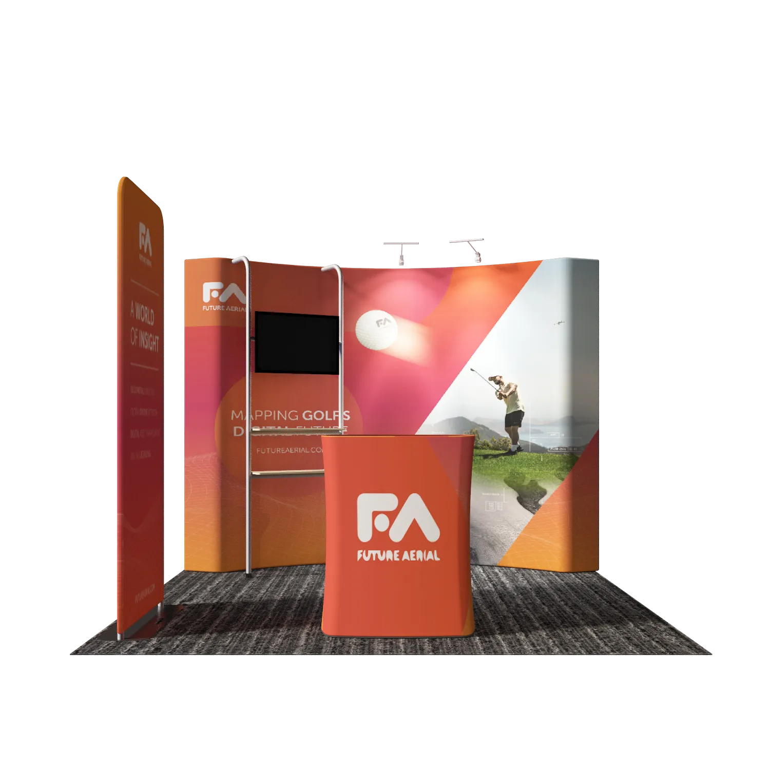 Portable Exhibit Display 3m - Model 23