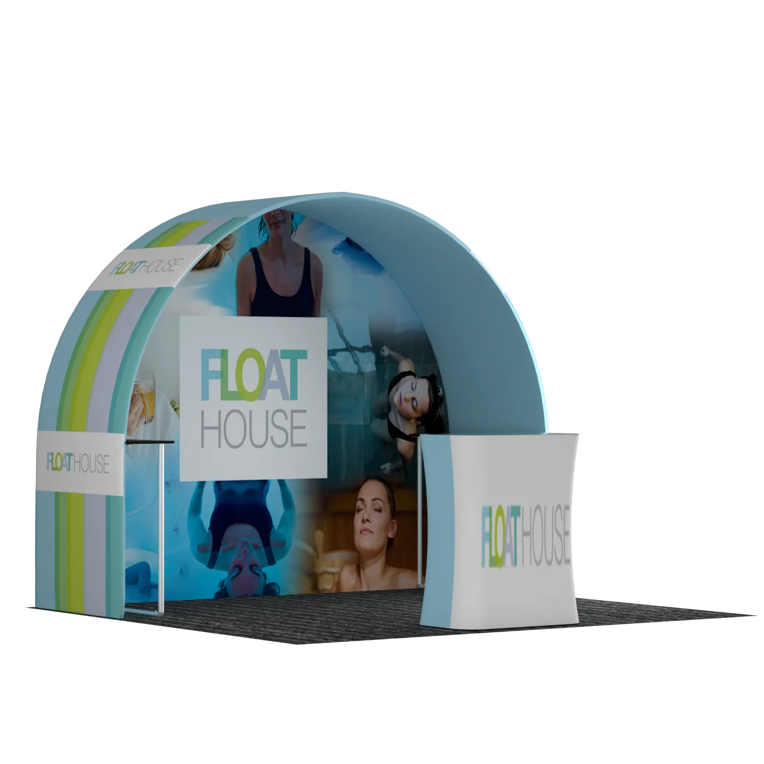 Portable Exhibit Display 3m - Model 27