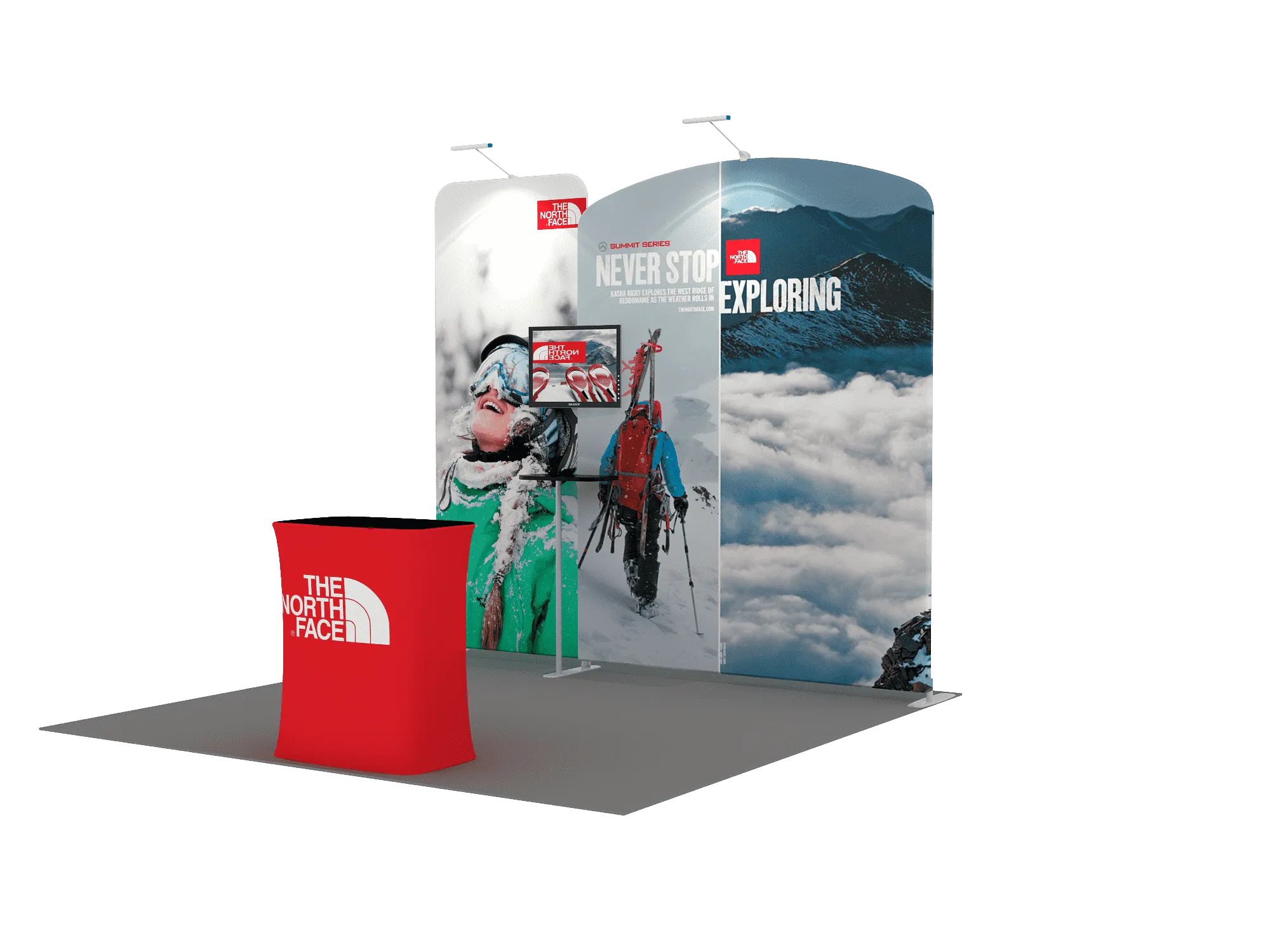 Portable Exhibit Display 3m - Model 2