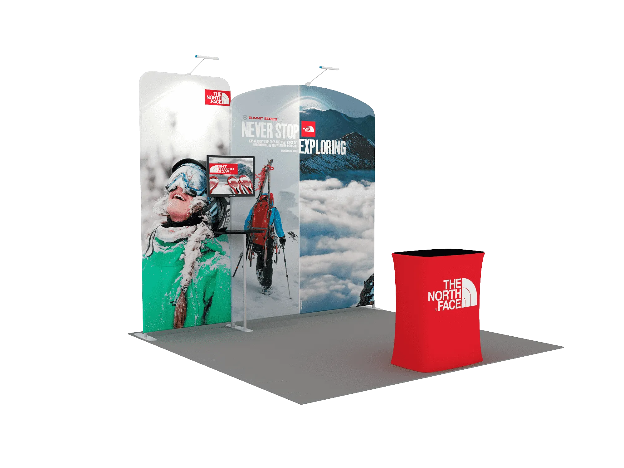 Portable Exhibit Display 3m - Model 2