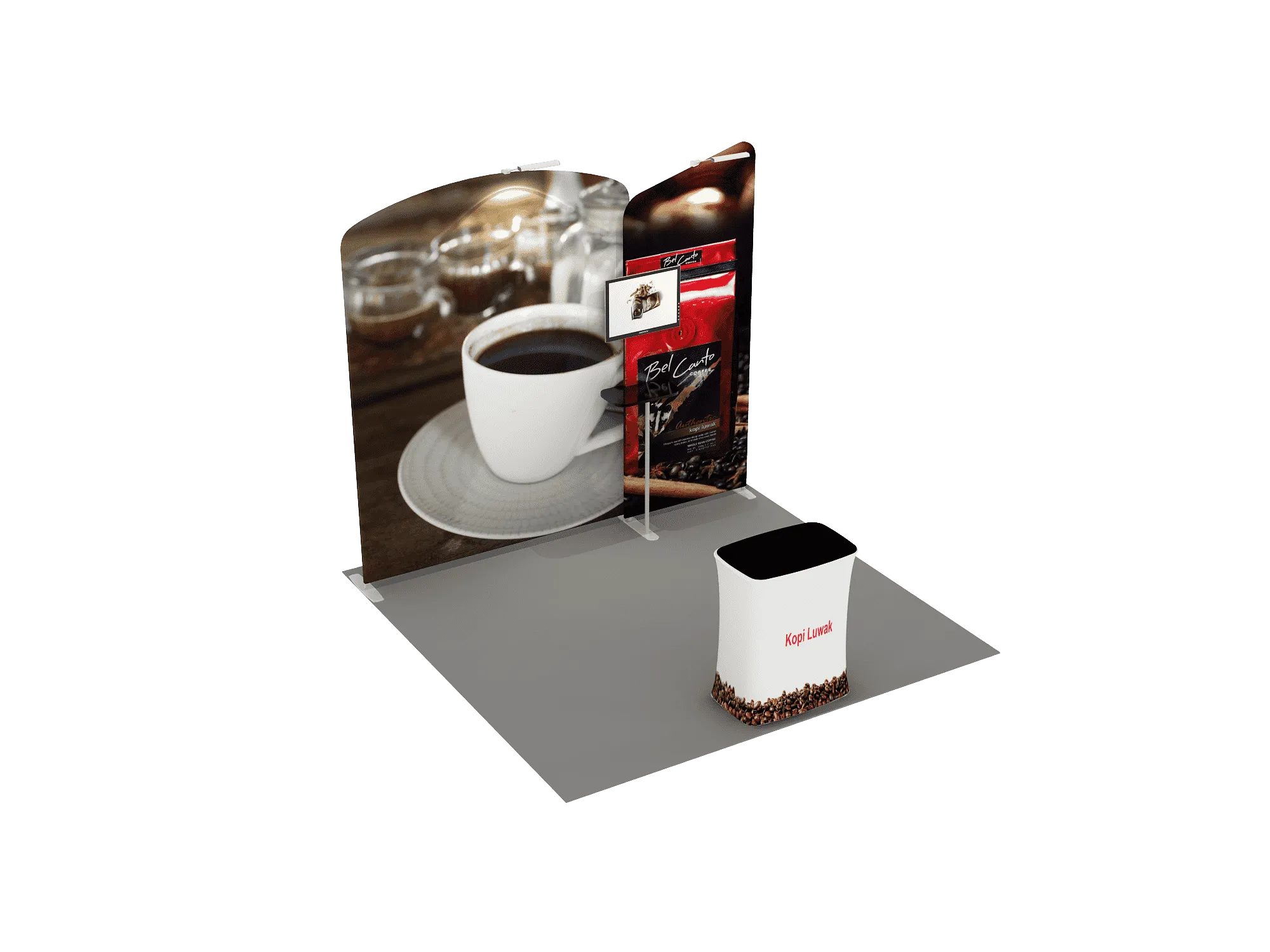 Portable Exhibit Display 3m - Model 5