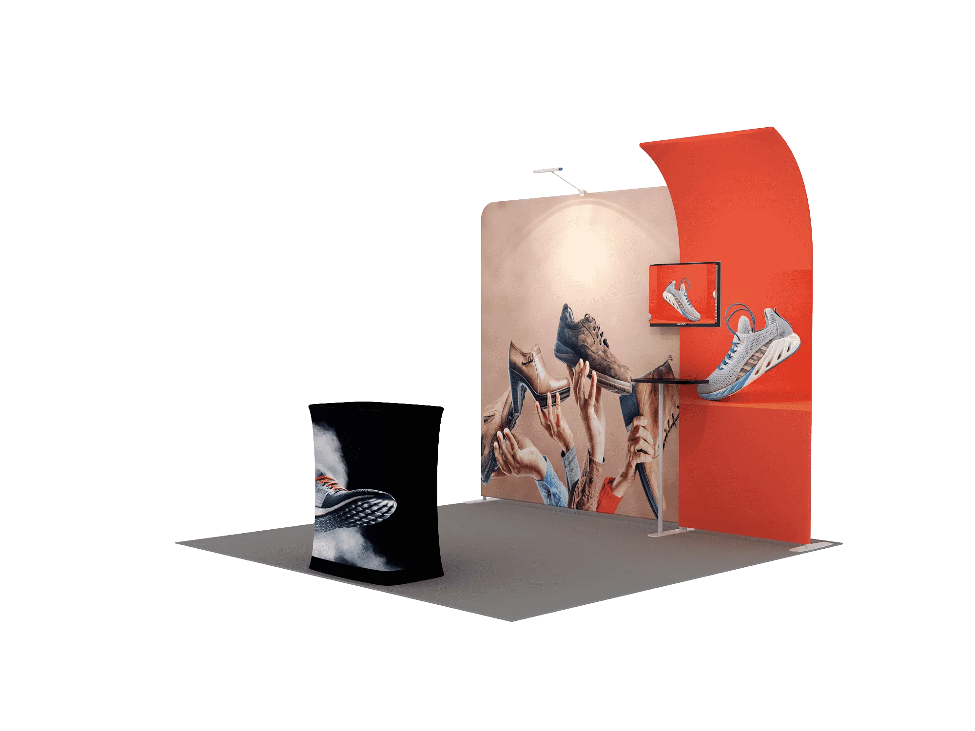 Portable Exhibit Display 3m - Model 6