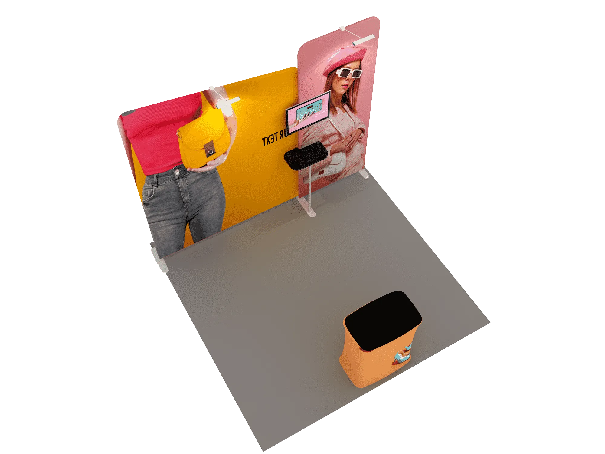 Portable Exhibit Display 3m - Model 7