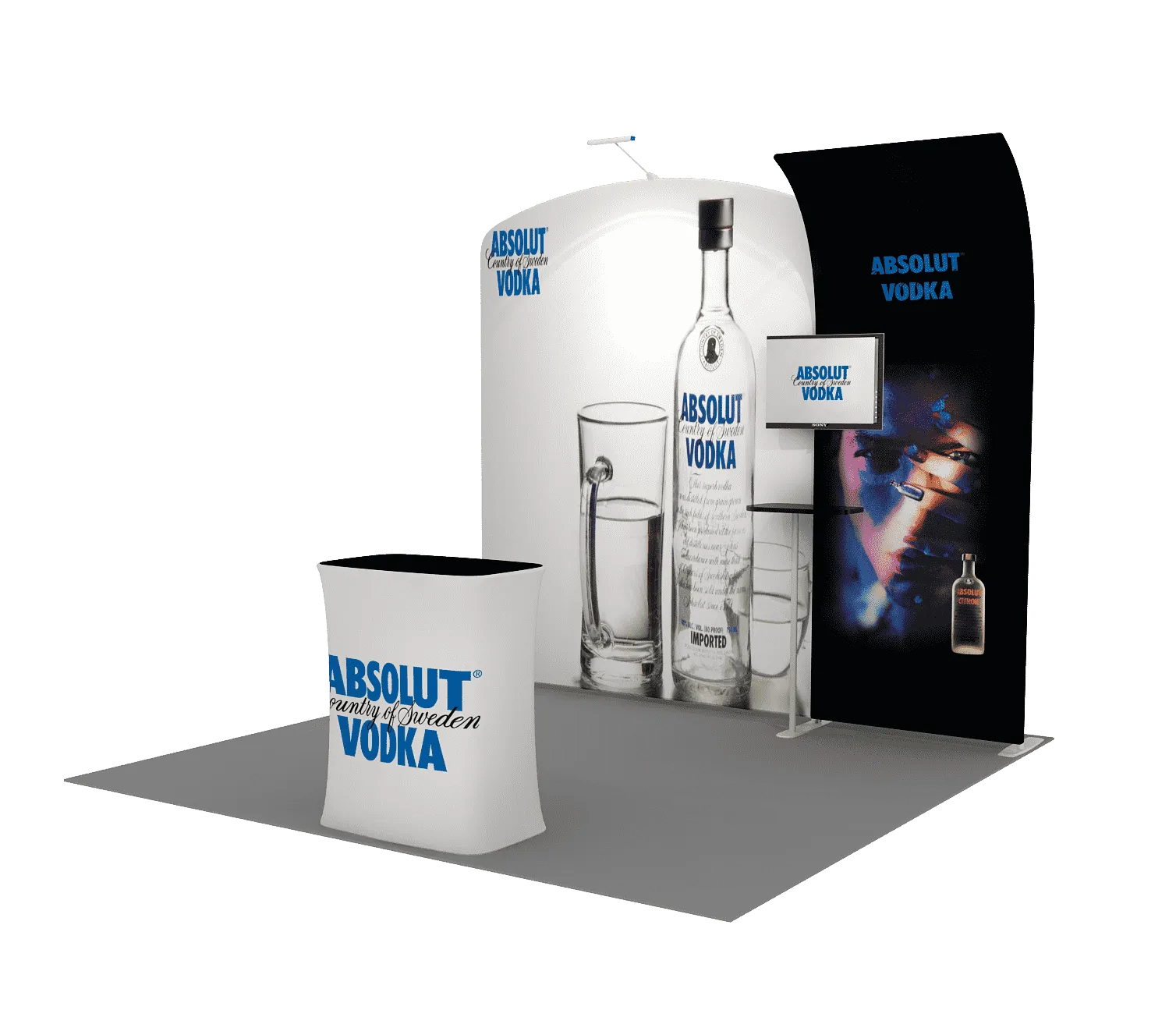Portable Exhibit Display 3m - Model 8