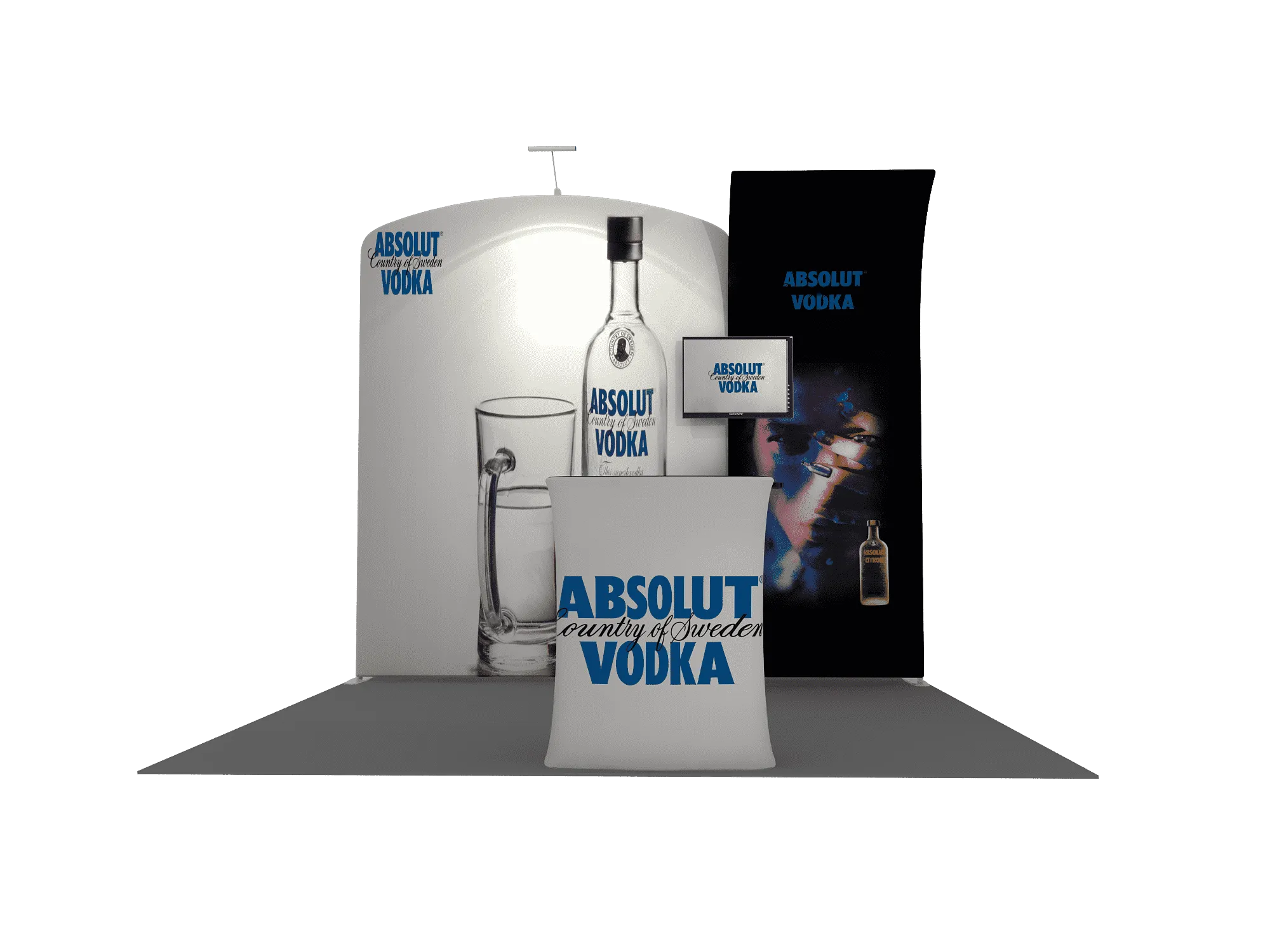 Portable Exhibit Display 3m - Model 8