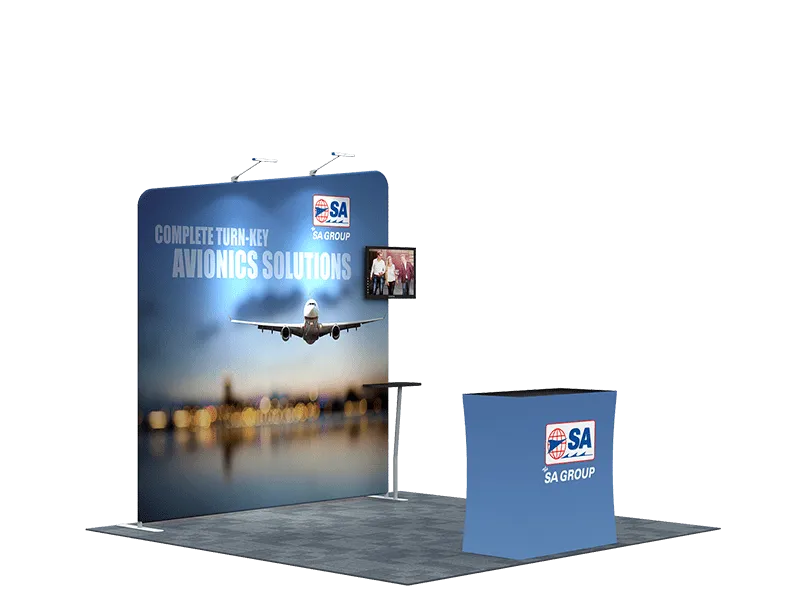 Portable Exhibit Display 3m - Model 9