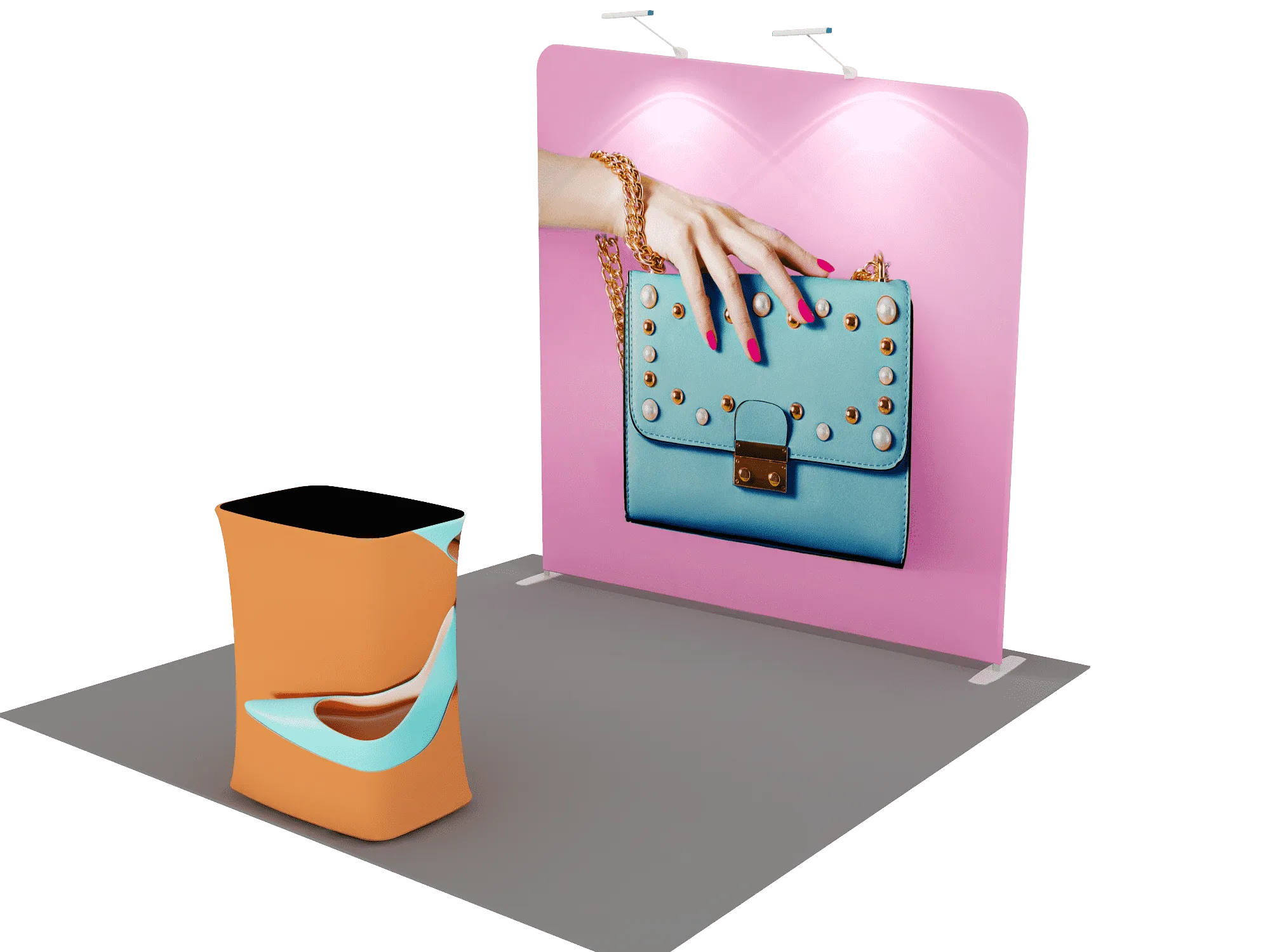 Portable Exhibit Display 3m - Model 9