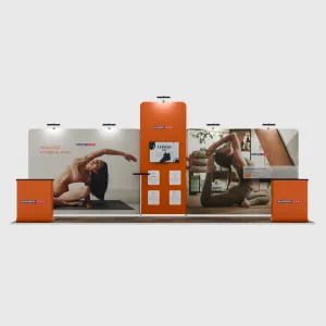 Portable Exhibit Display 6m - Model 12