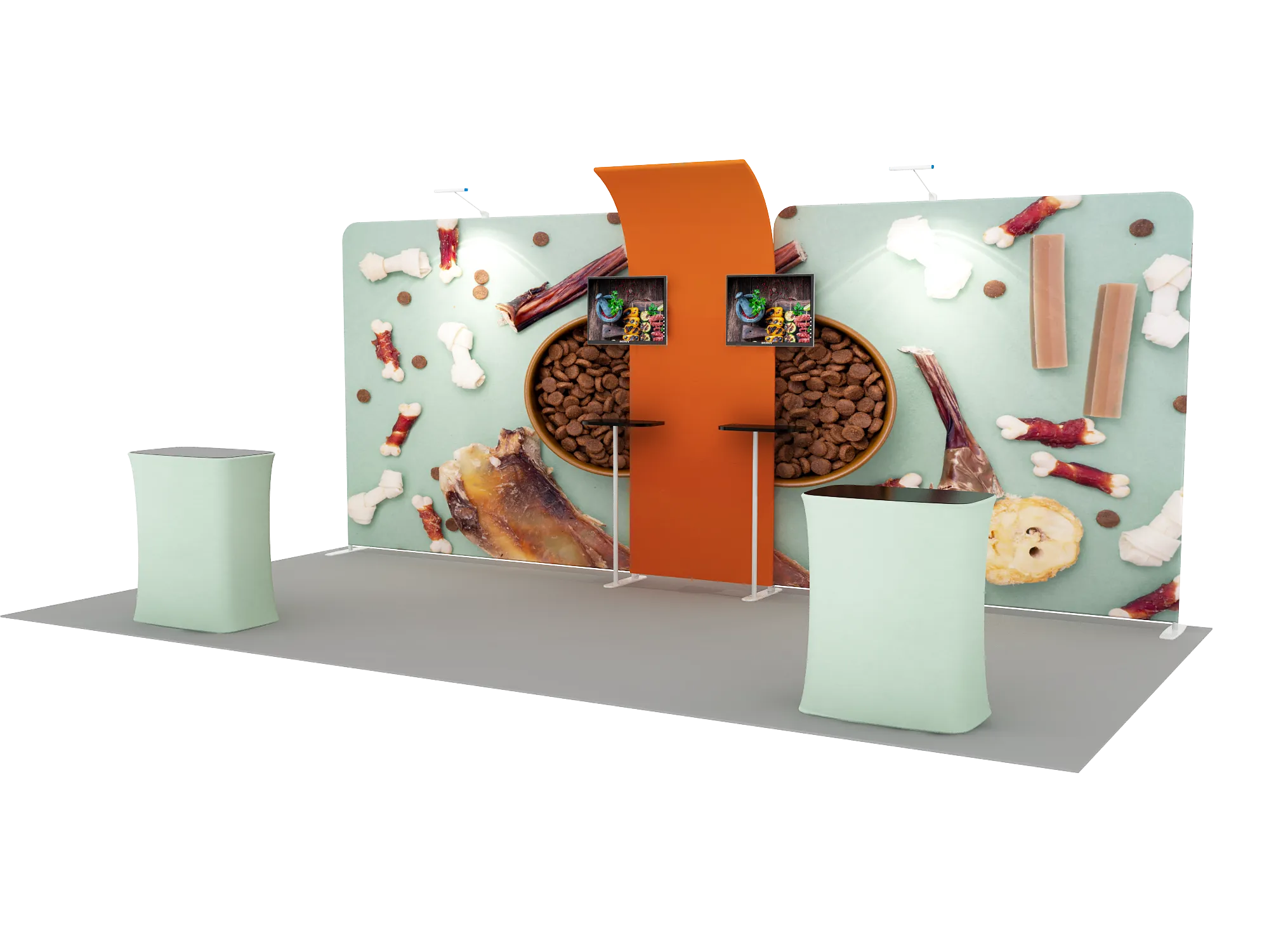 Portable Exhibit Display 6m - Model 13