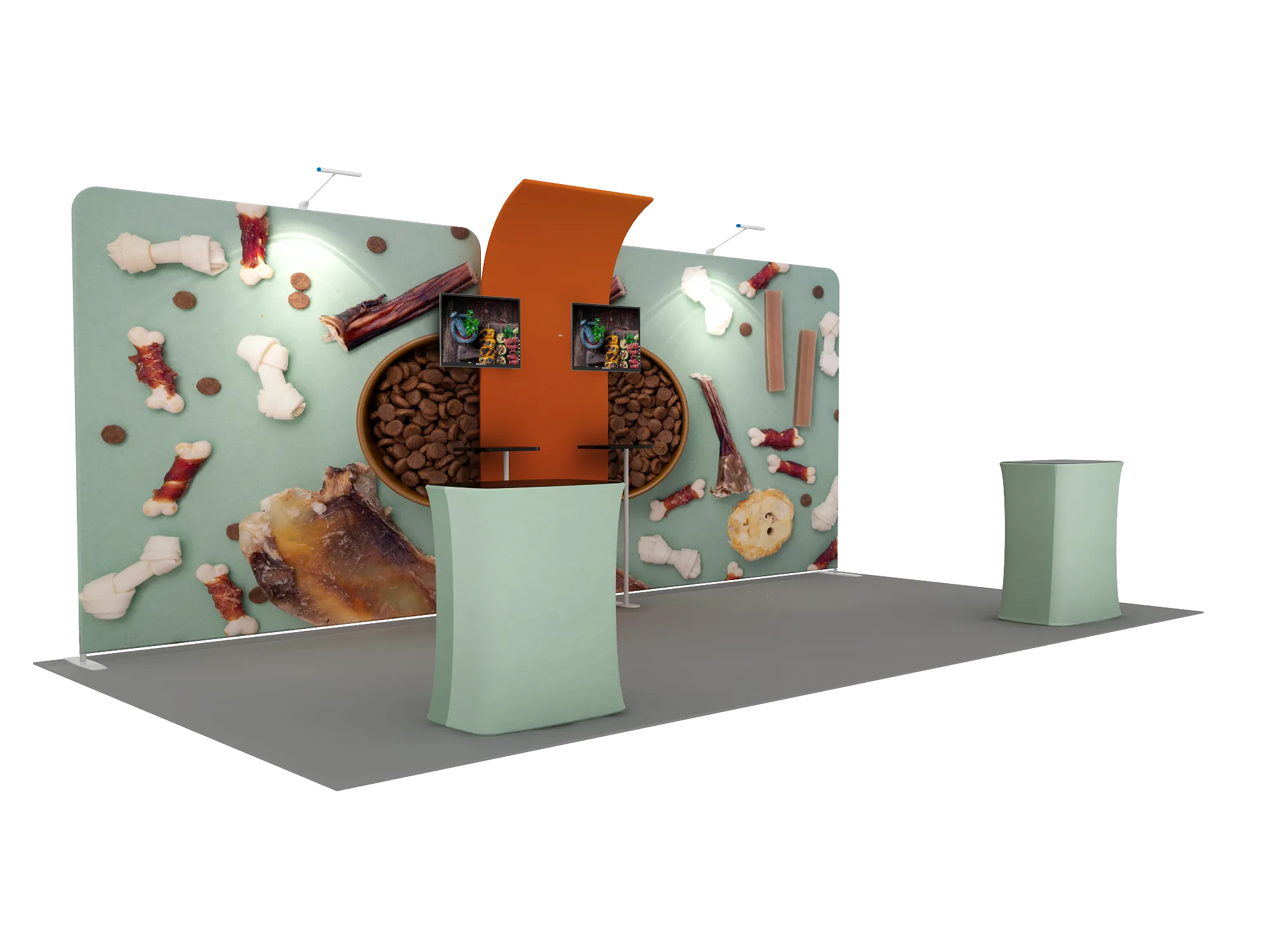 Portable Exhibit Display 6m - Model 13