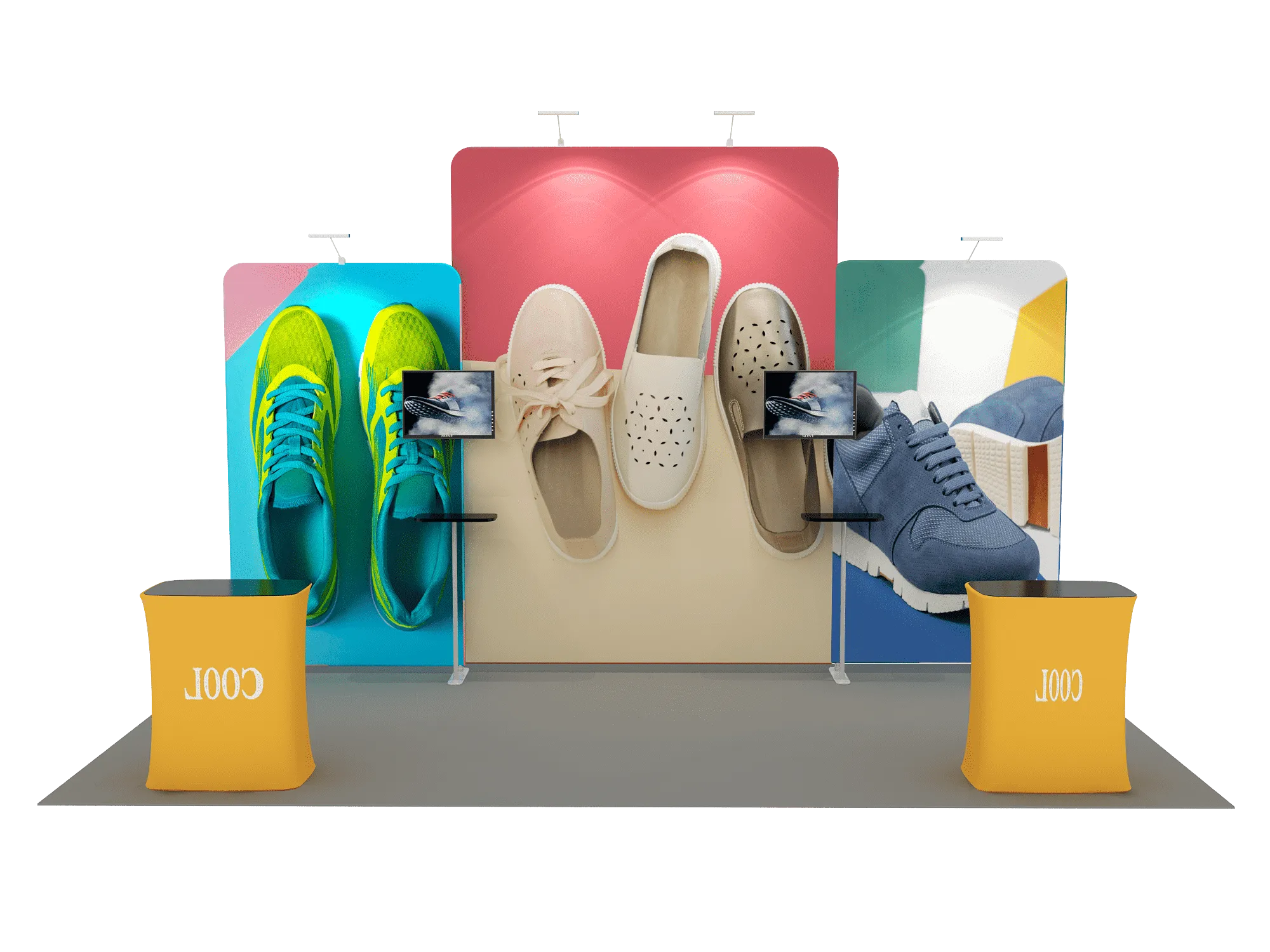 Portable Exhibit Display 6m - Model 5