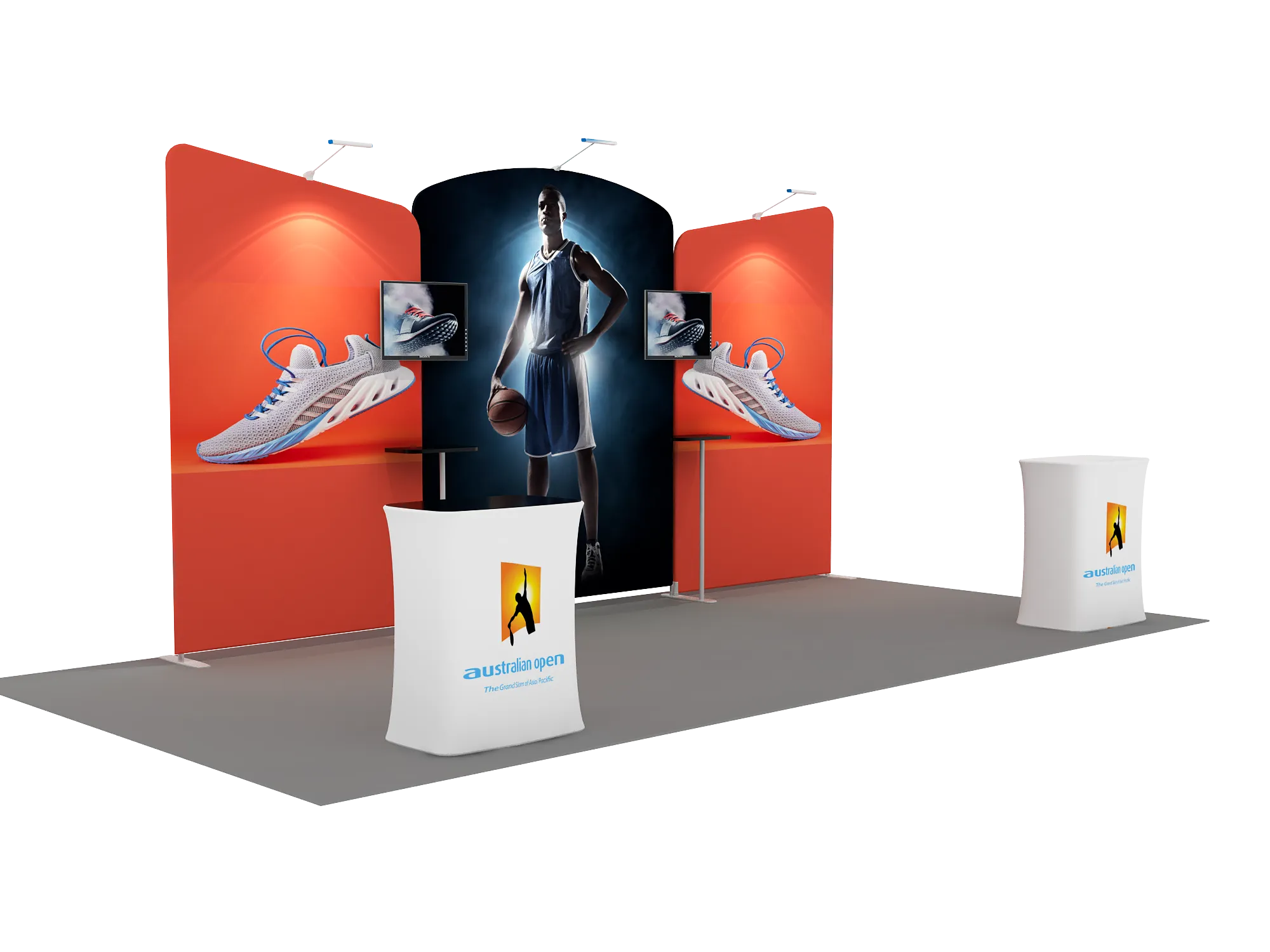 Portable Exhibit Display 6m - Model 8