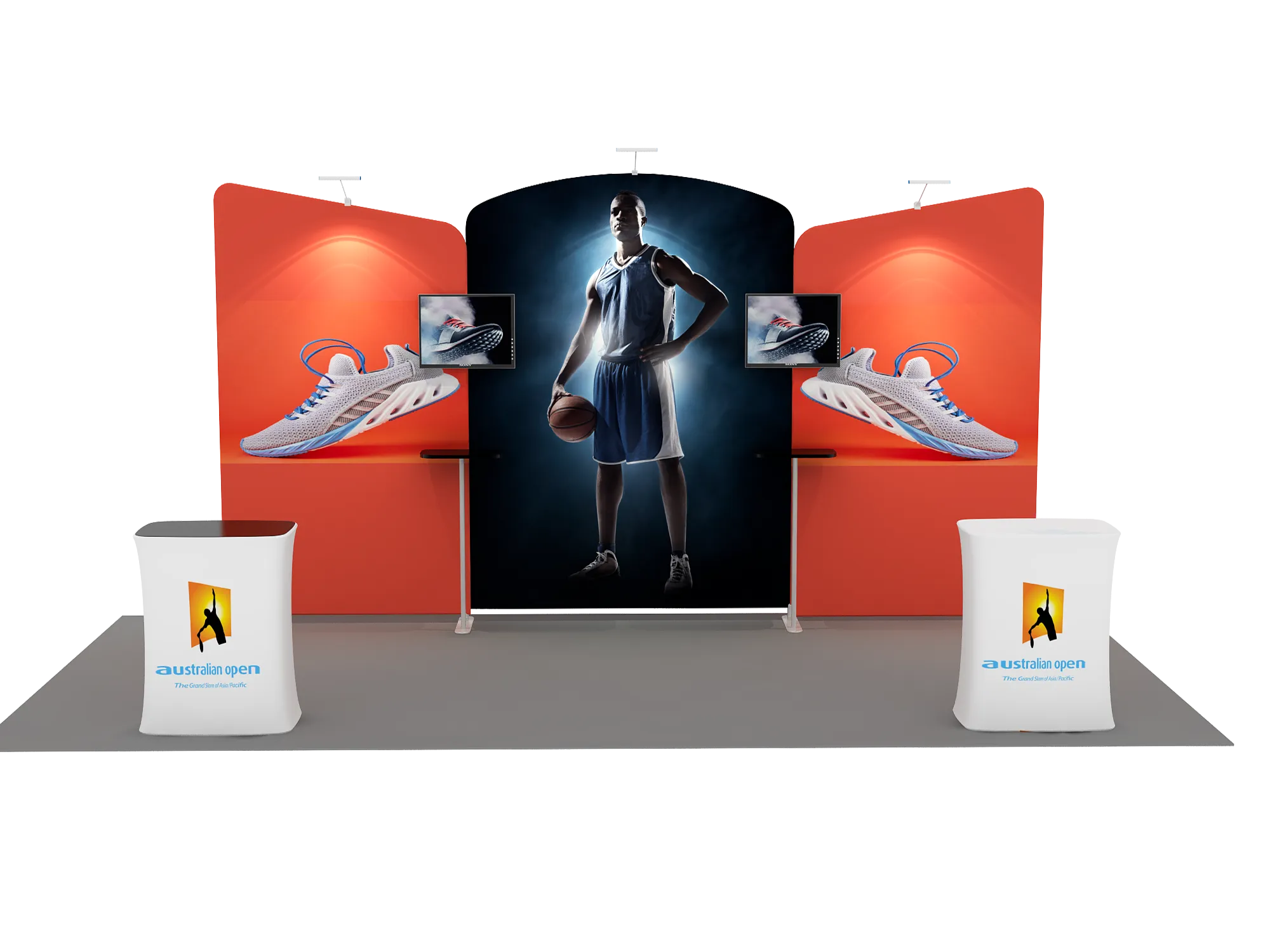 Portable Exhibit Display 6m - Model 8