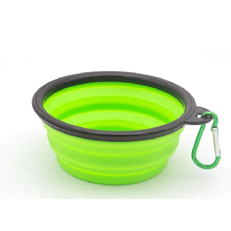 Portable Puppy Water Container with Carabiner