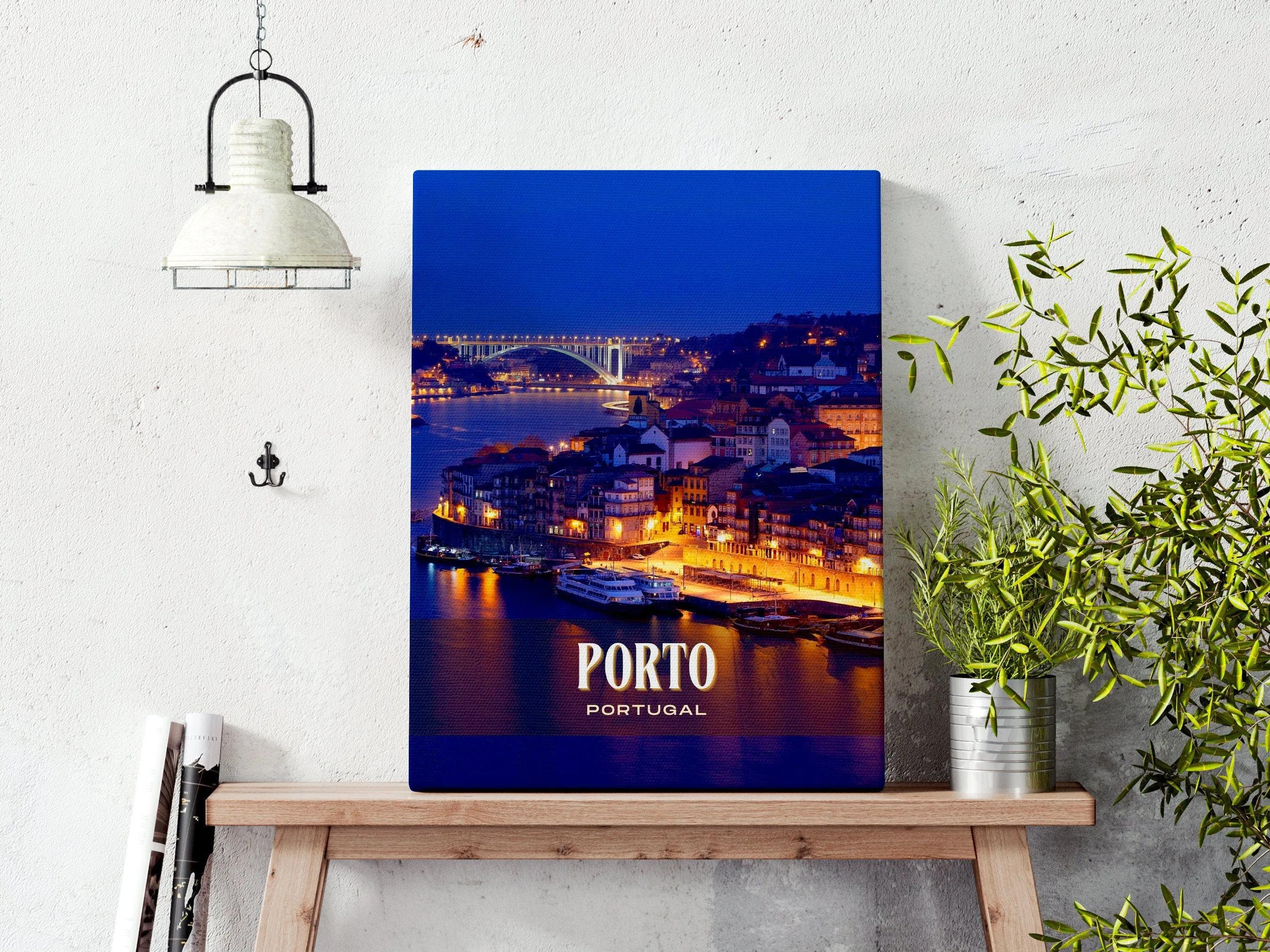 Porto Retro Wall Art, Portugal