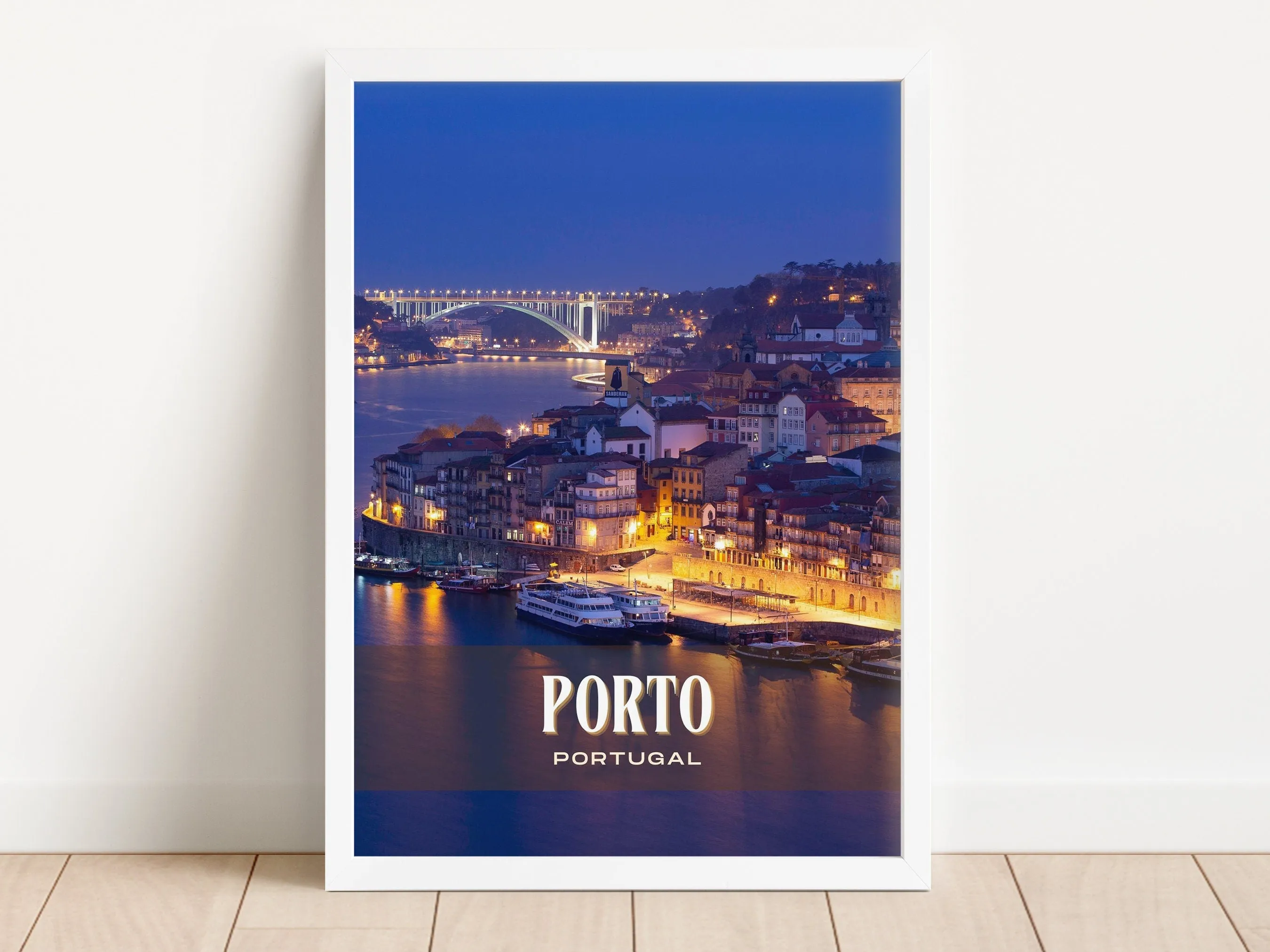 Porto Retro Wall Art, Portugal