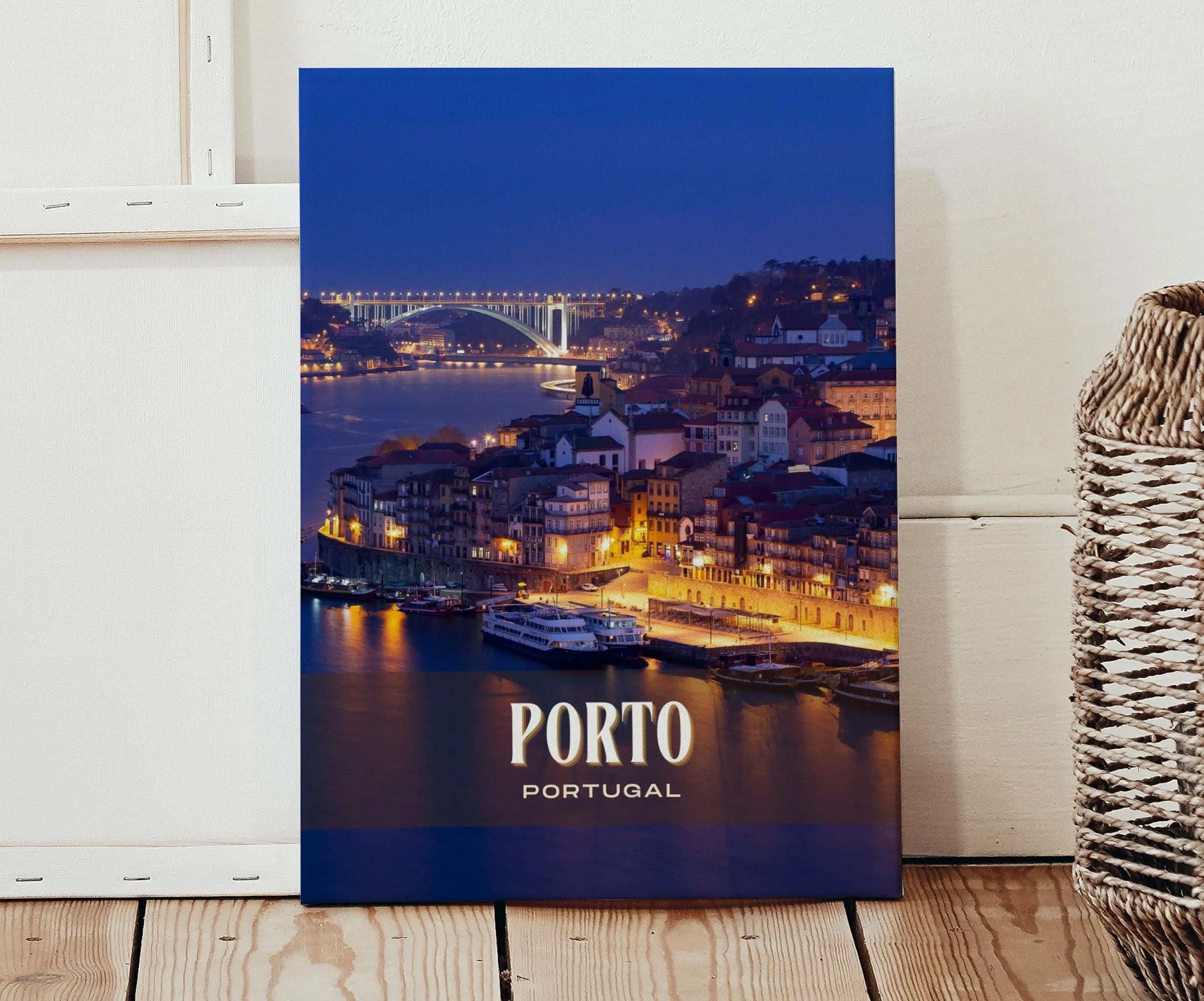 Porto Retro Wall Art, Portugal