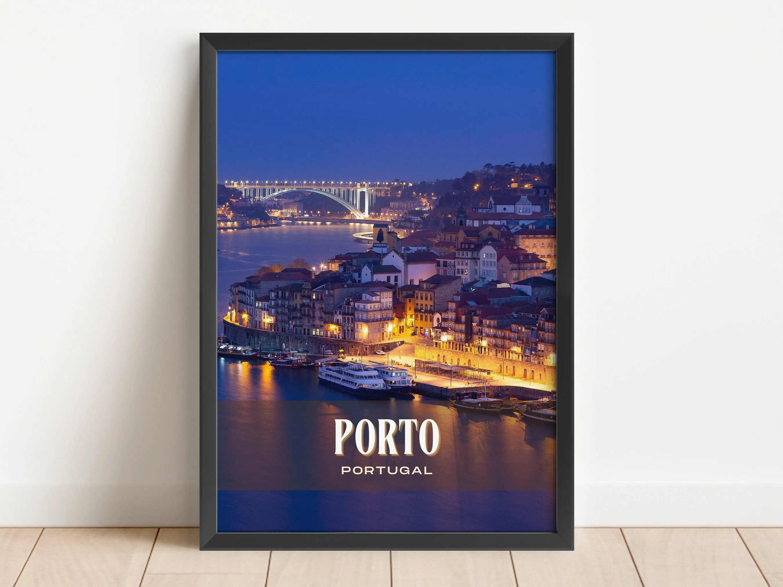 Porto Retro Wall Art, Portugal