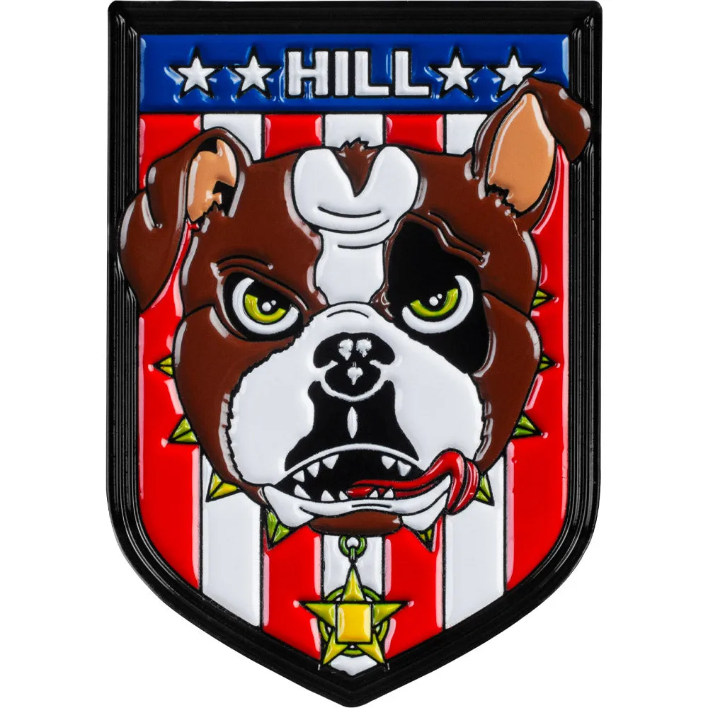 Powell Peralta - Frankie Hill Bulldog Lapel Pin